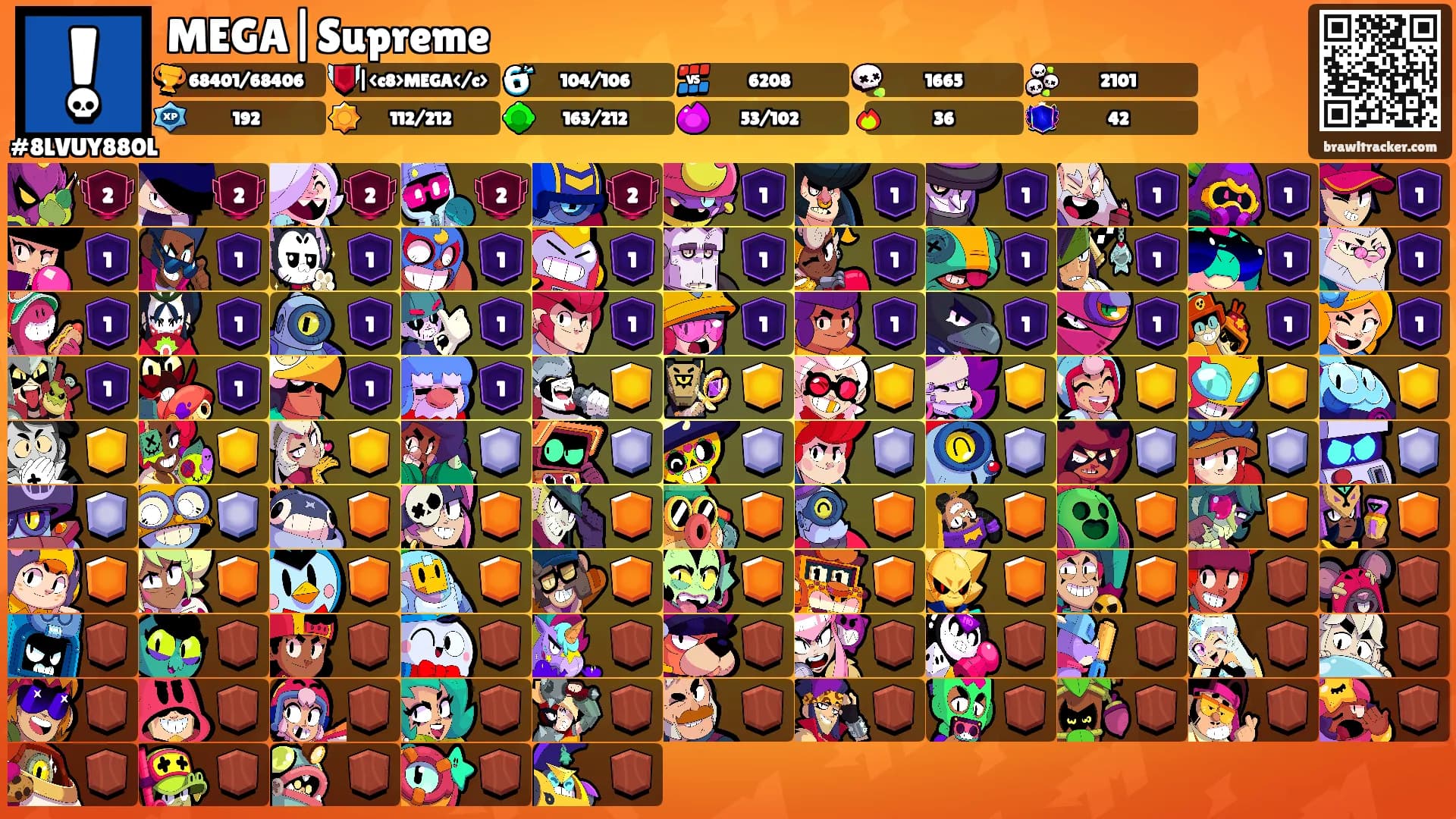 MEGA|Supreme's Ranks