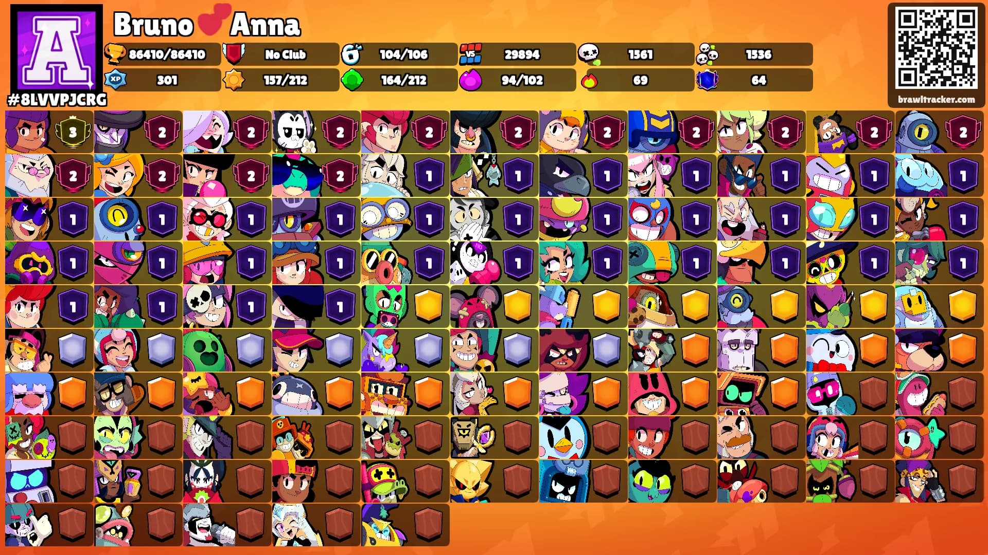Bruno 💕Anna's Ranks