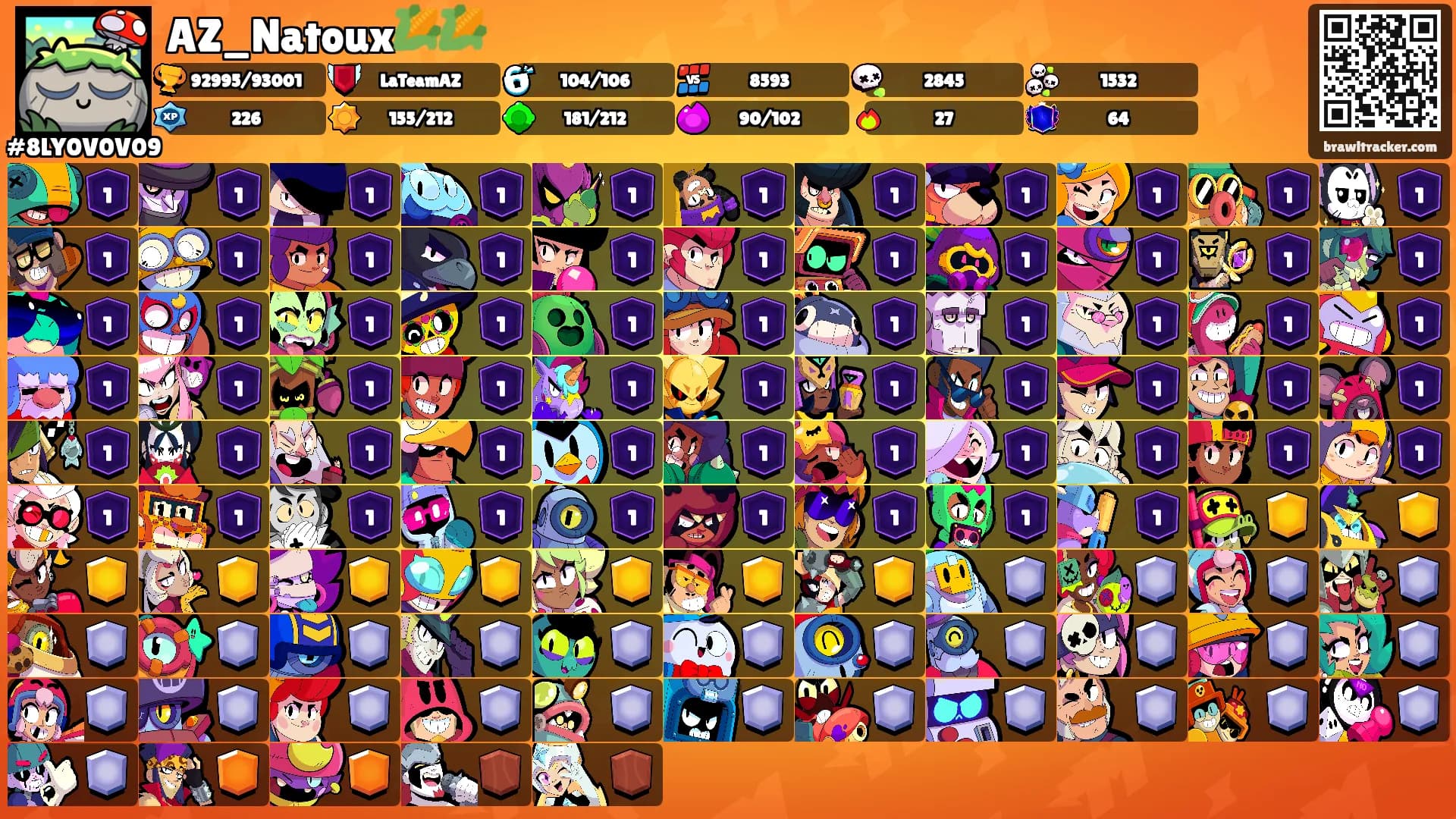 AZ_Natoux🌽🌽's Ranks