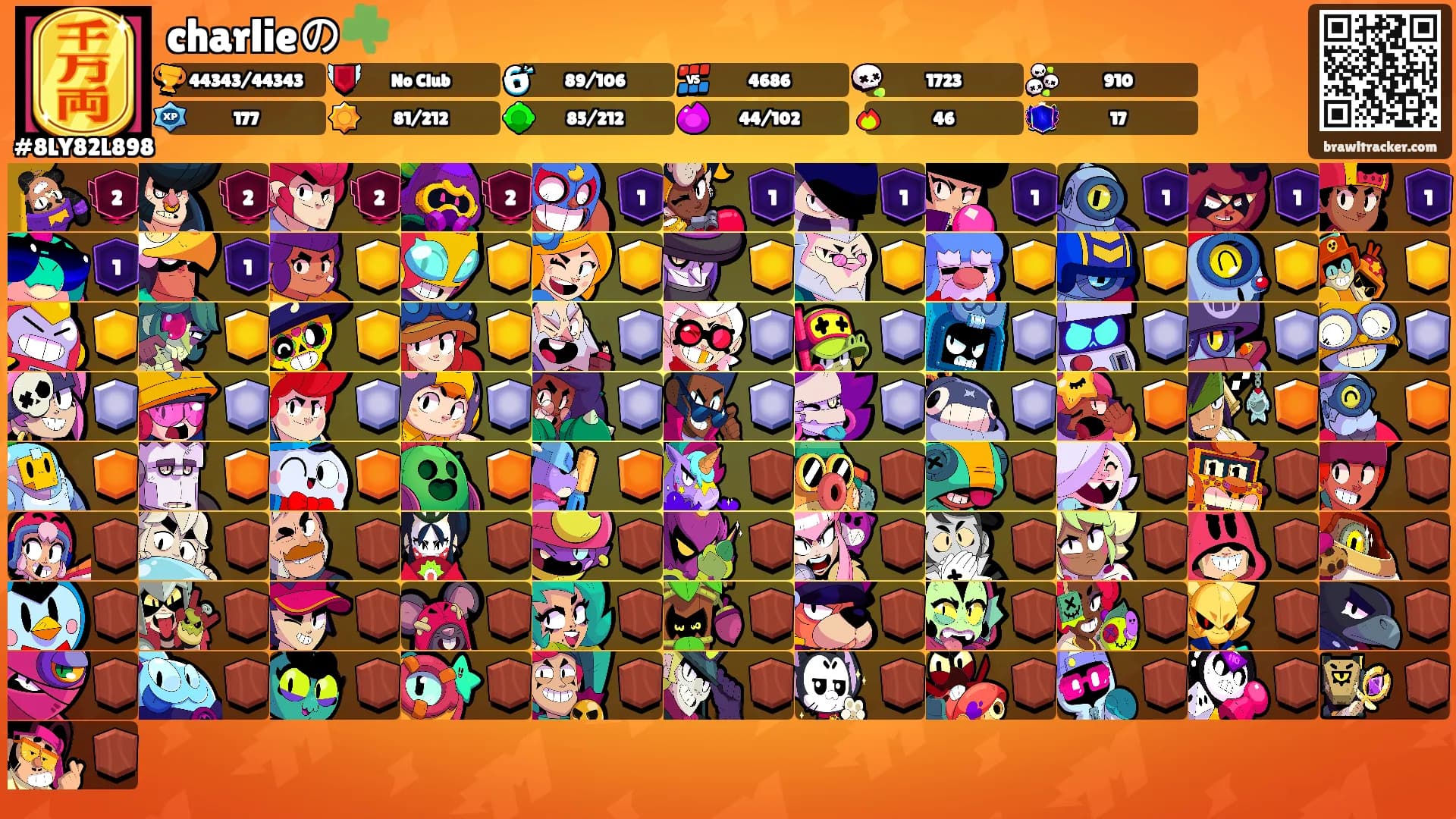 charlieの☘️'s Ranks