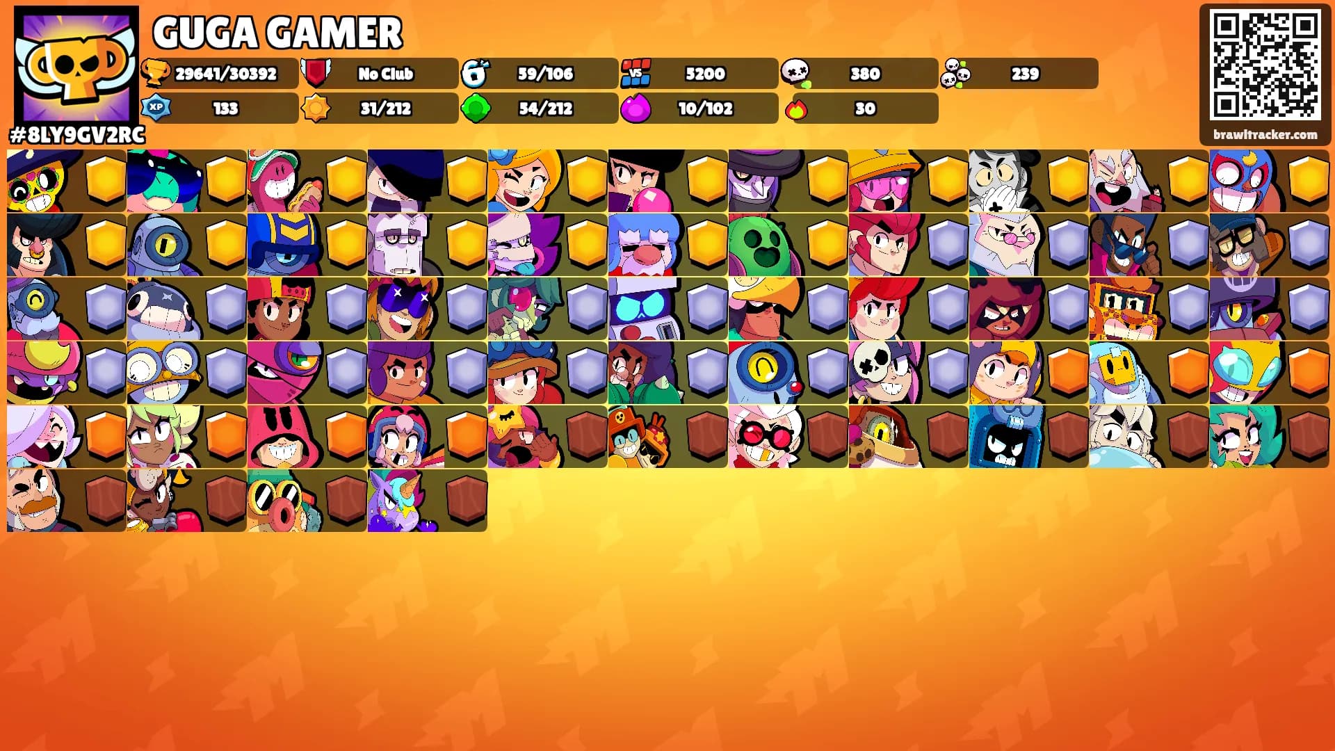 GUGA GAMER's Ranks