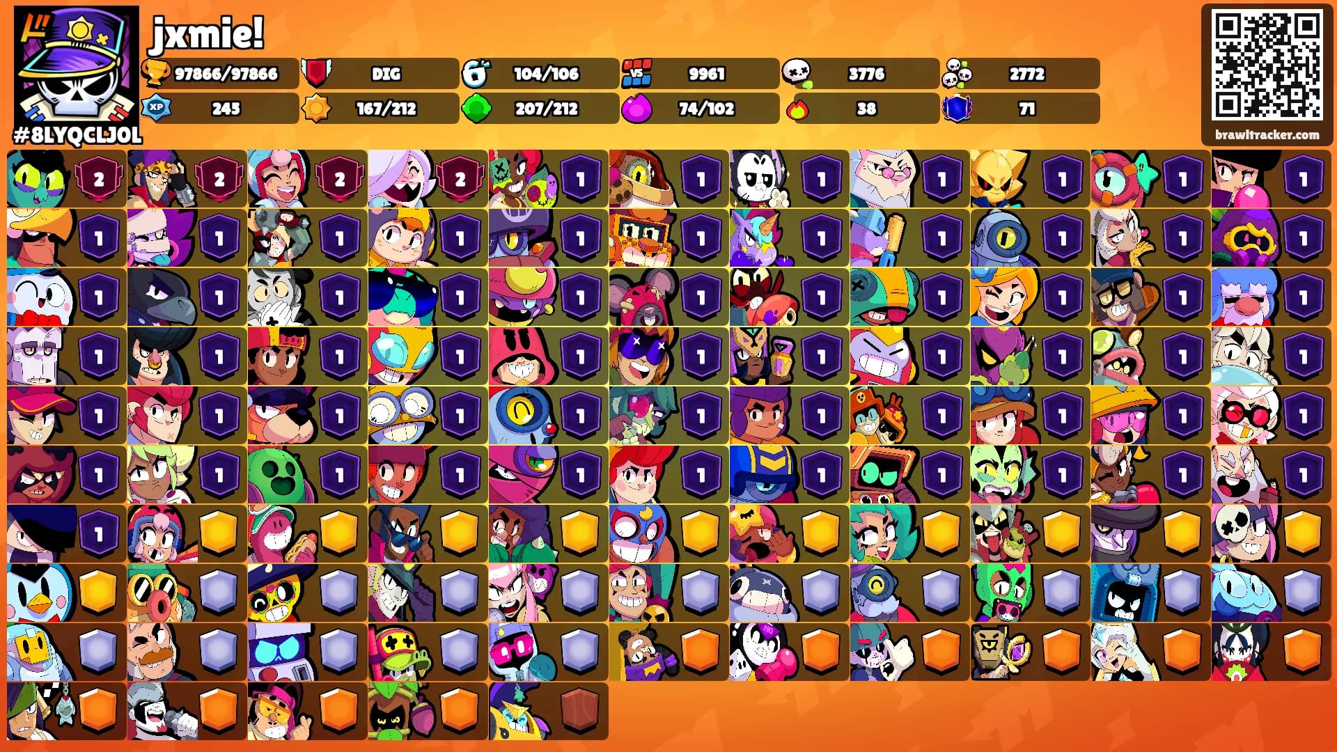 jxmie!'s Ranks