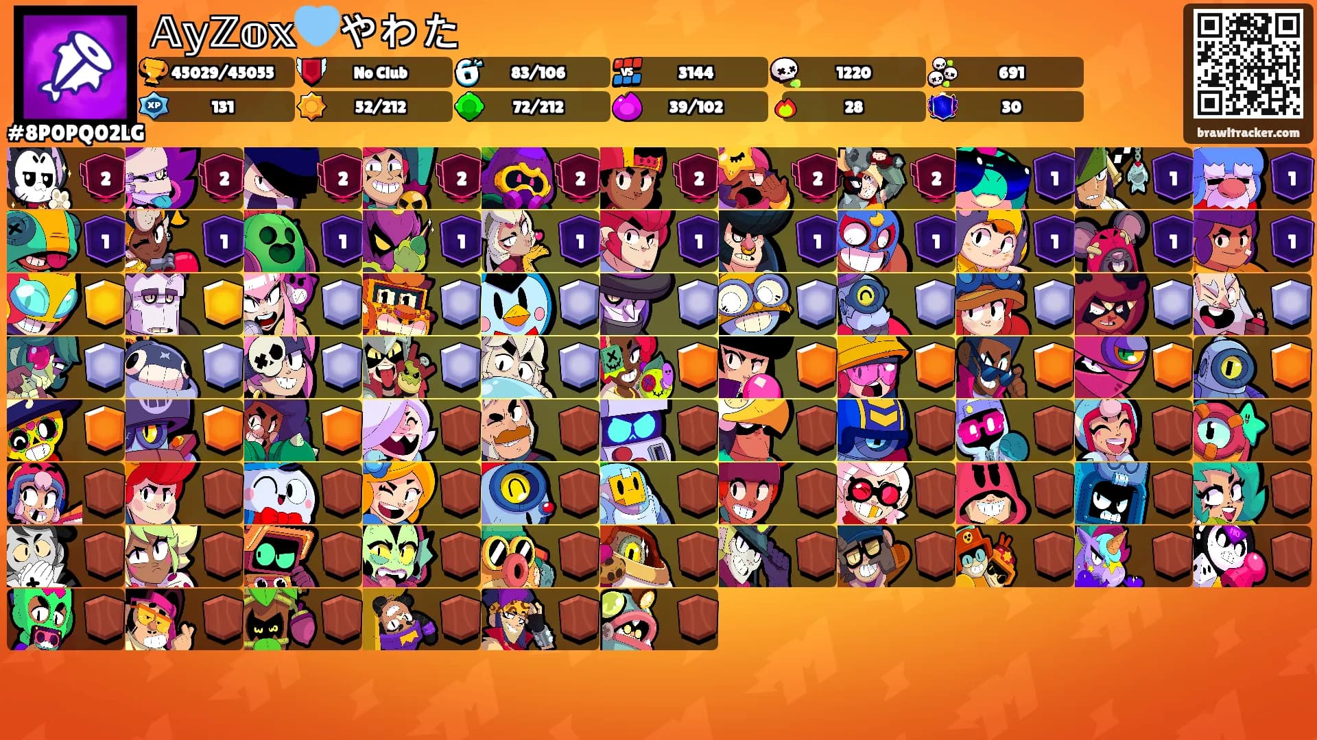 𝔸𝕪ℤ𝕠𝕩🩵やわた's Ranks