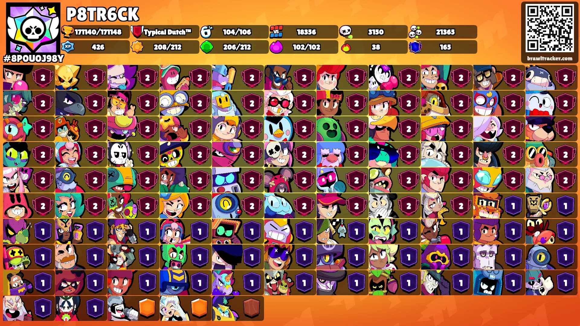 P8TR6CK's Ranks