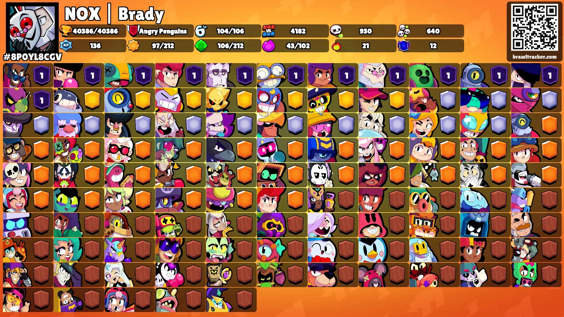 NOX | Brady's Ranks