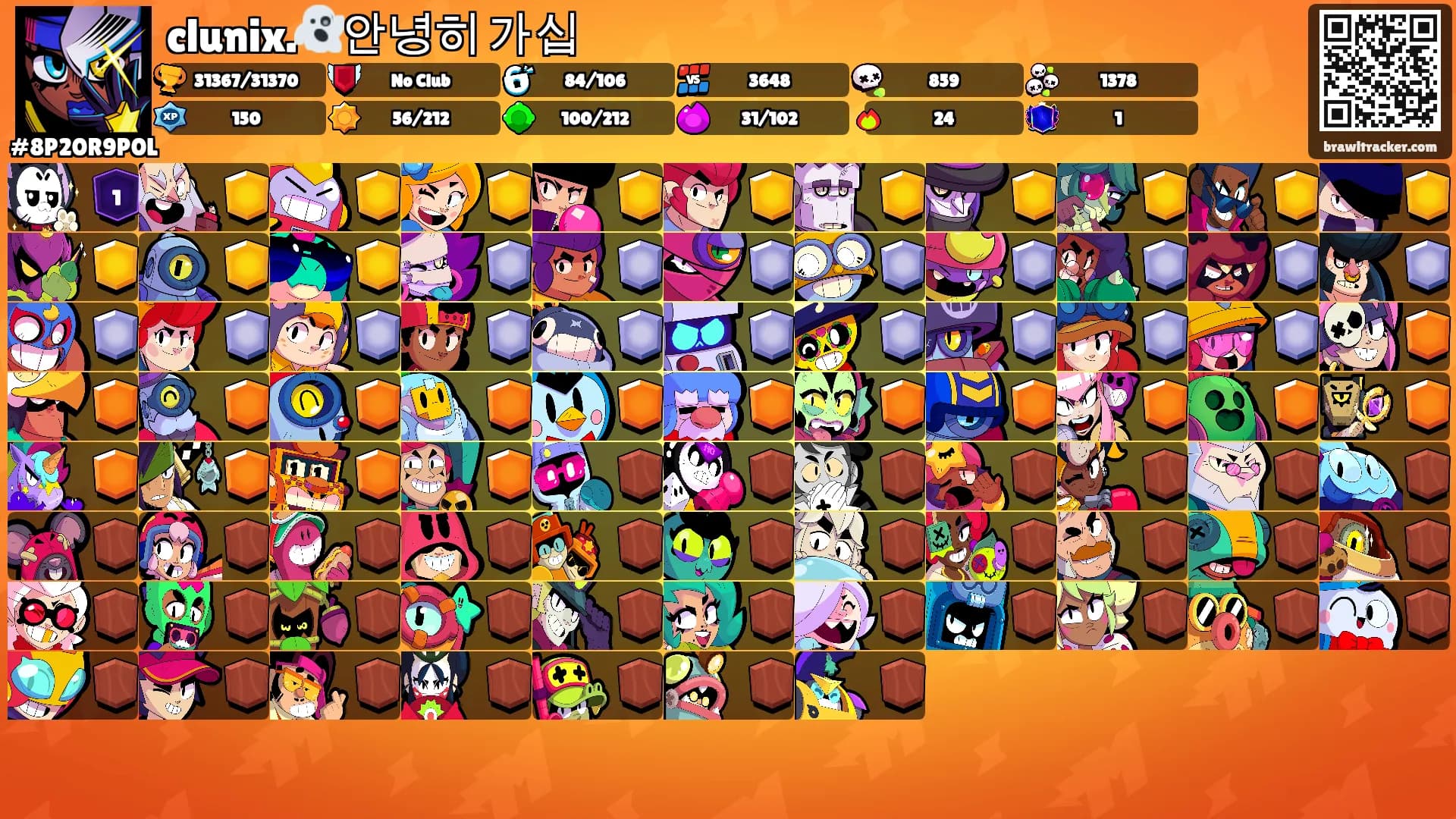 clunix.👻안녕히 가십's Ranks