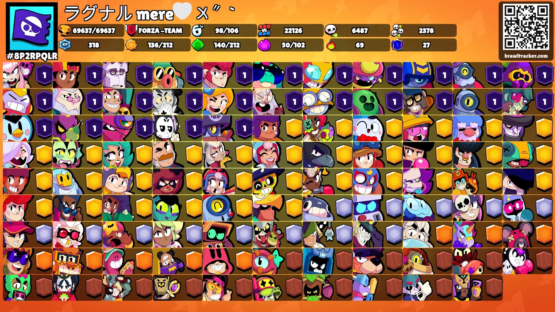 ラグナル mere🤍 〤〞`'s Ranks