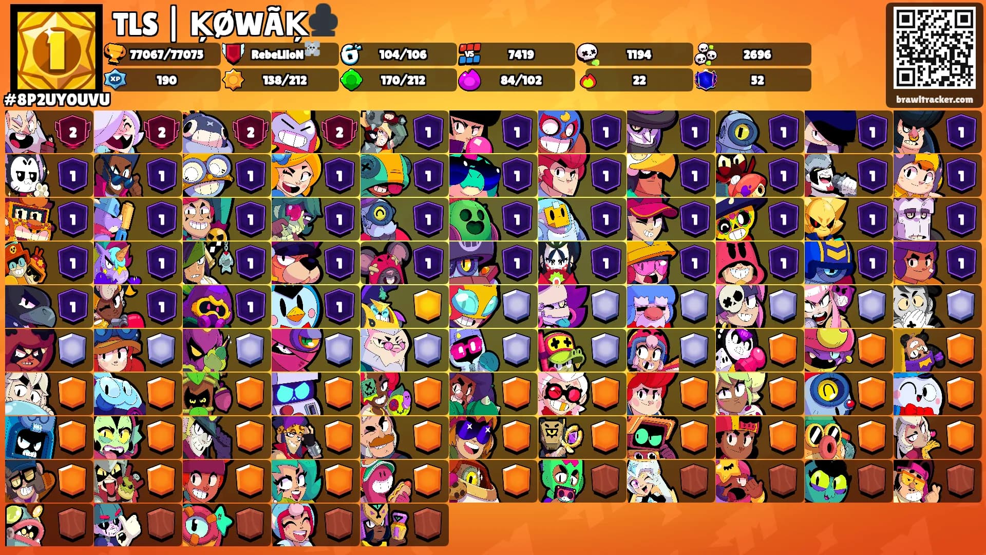 TLS | ĶØWÃĶ♣️'s Ranks
