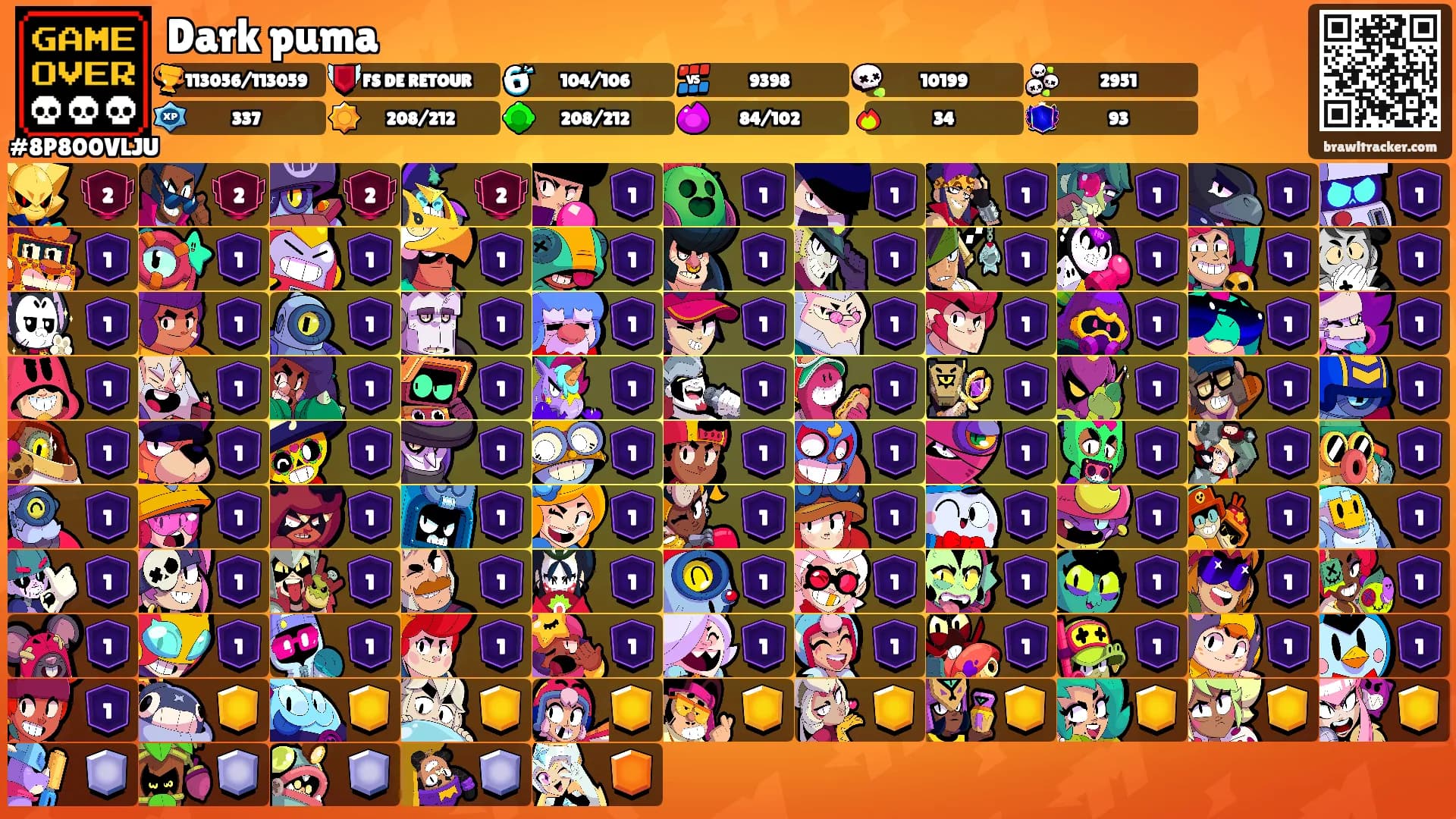 Dark puma's Ranks