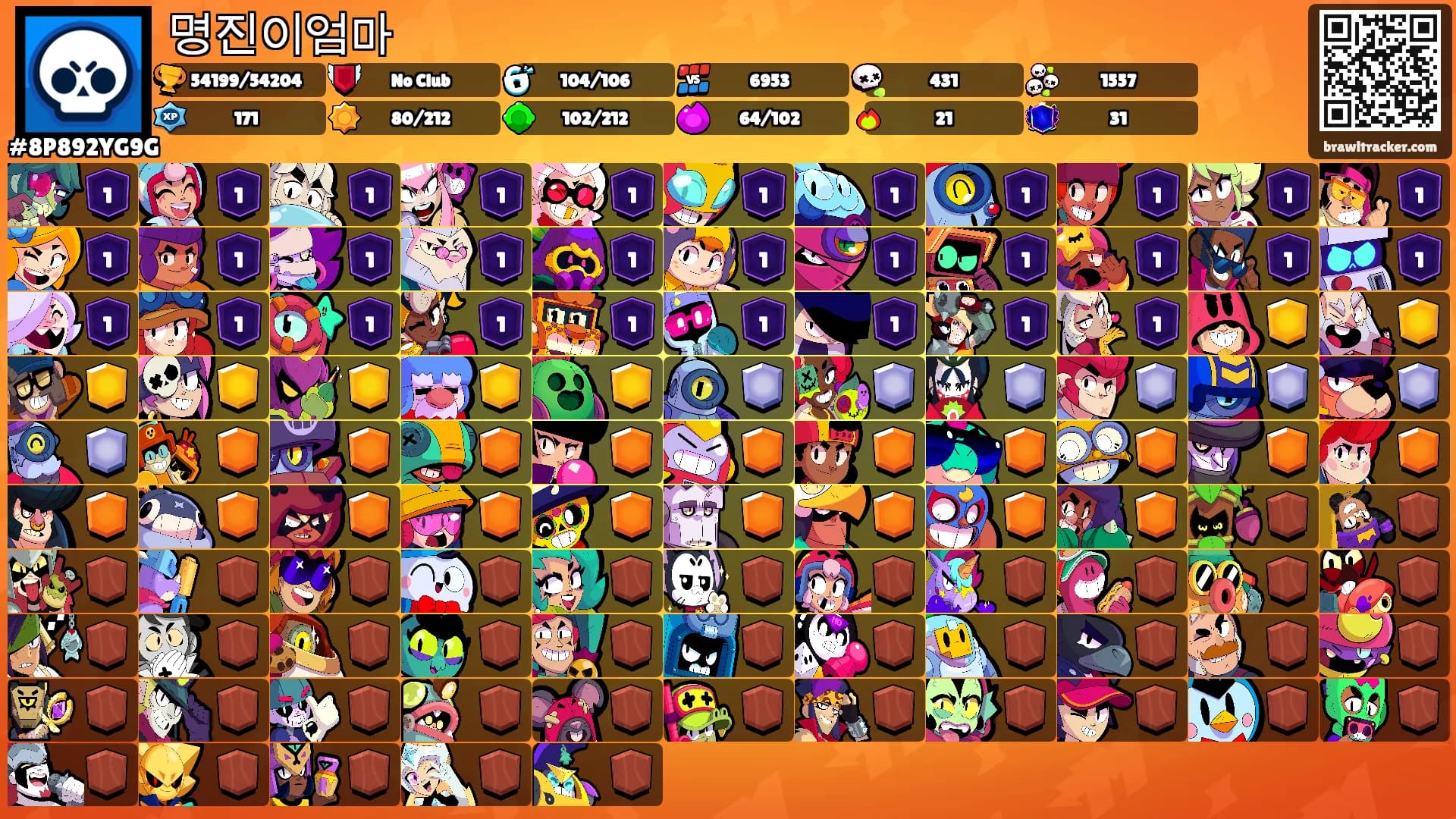 명진이엄마's Ranks