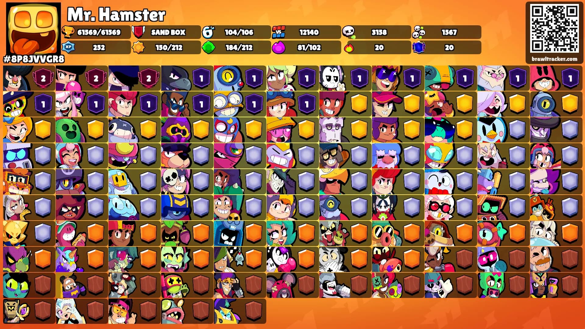 Mr. Hamster's Ranks