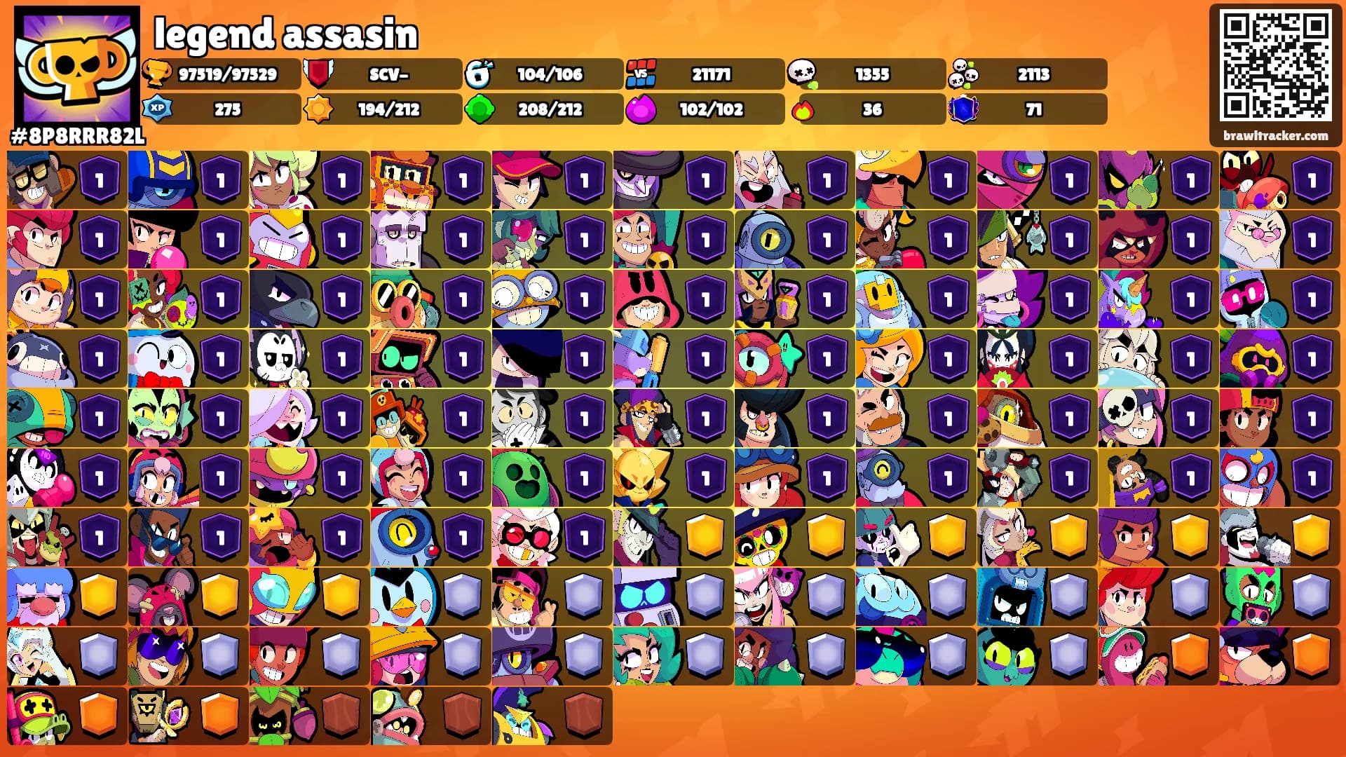 legend assasin's Ranks