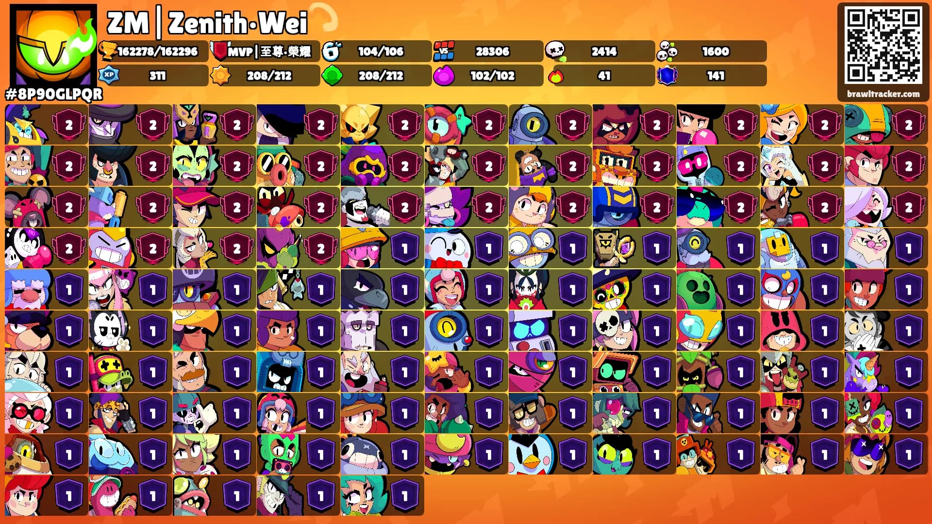 ZM|Zenith•Wei💫's Ranks