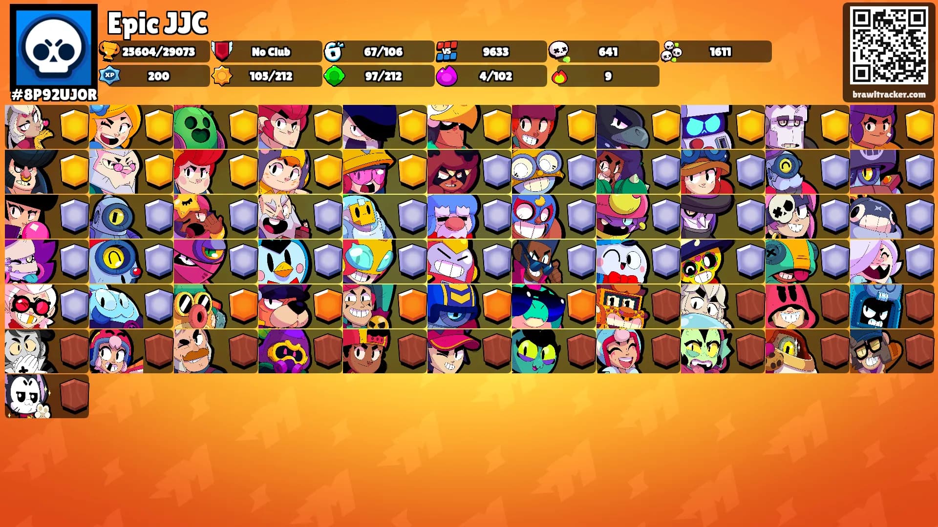 Epic JJC's Ranks