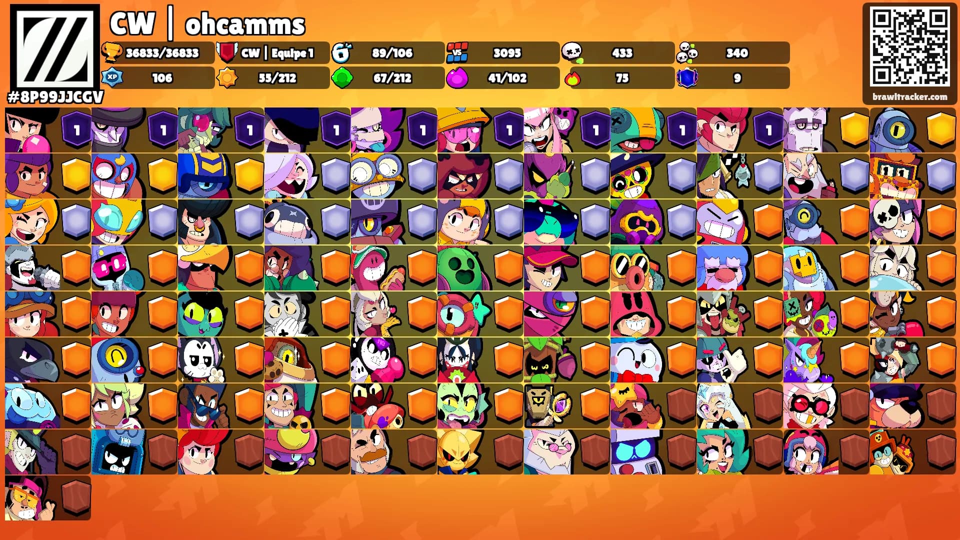 CW | ohcamms's Ranks