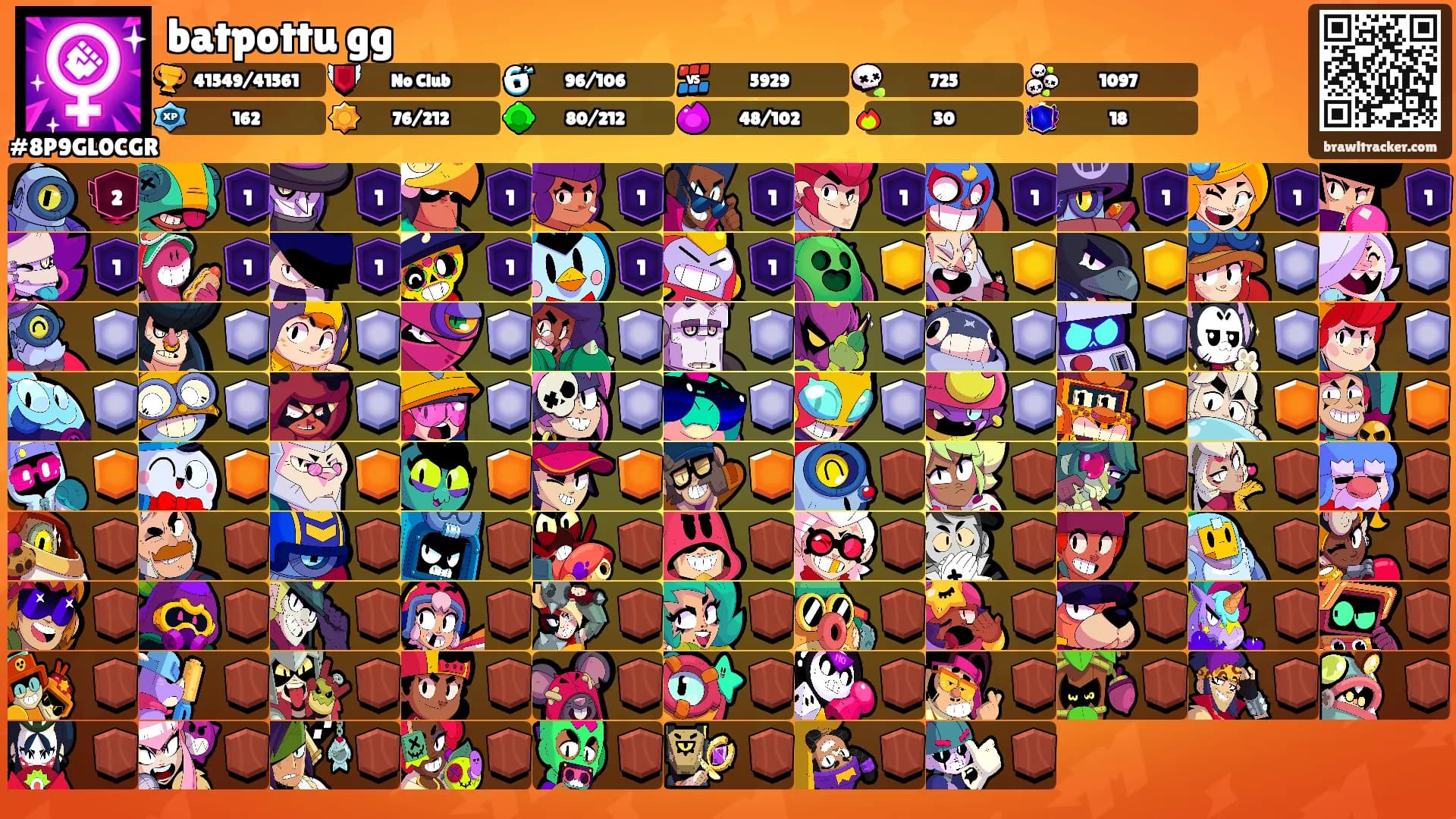 batpottu gg's Ranks
