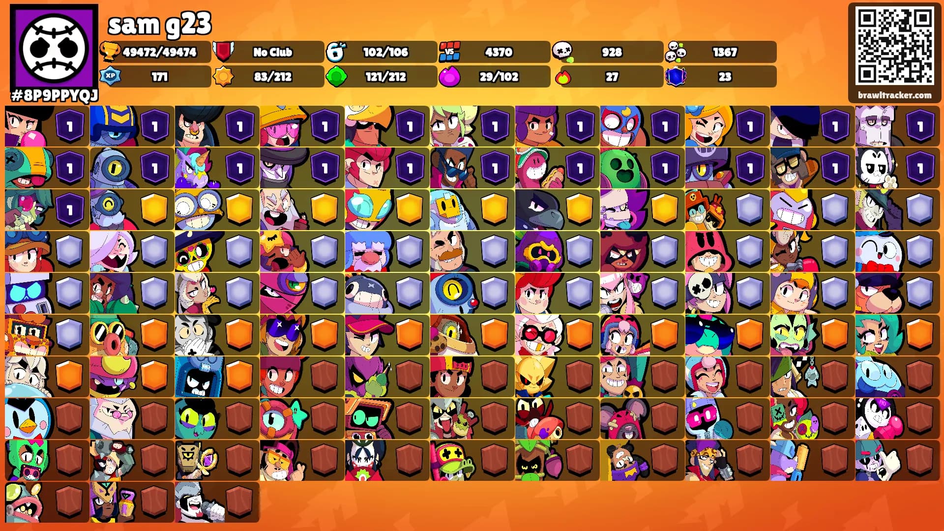 sam g23's Ranks