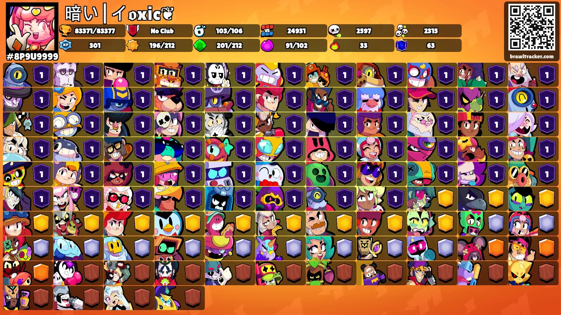 暗い|イ𝖔x𝗶c❦'s Ranks