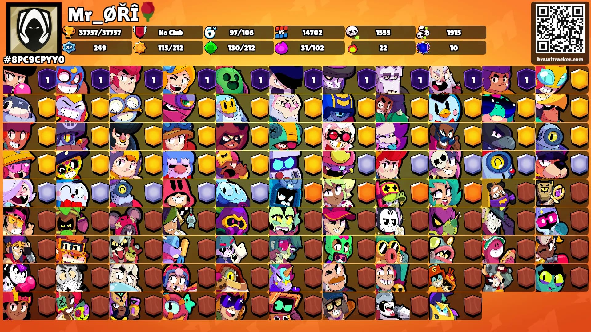 Mr_ØŘÎ🌹's Ranks