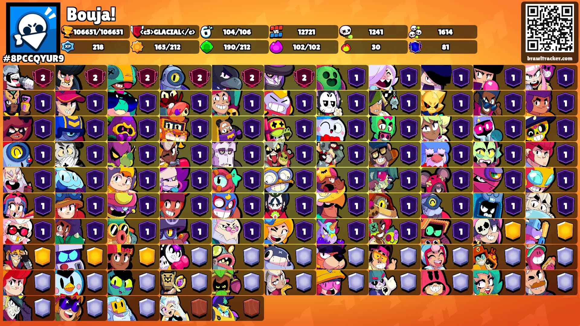 Bouja!'s Ranks