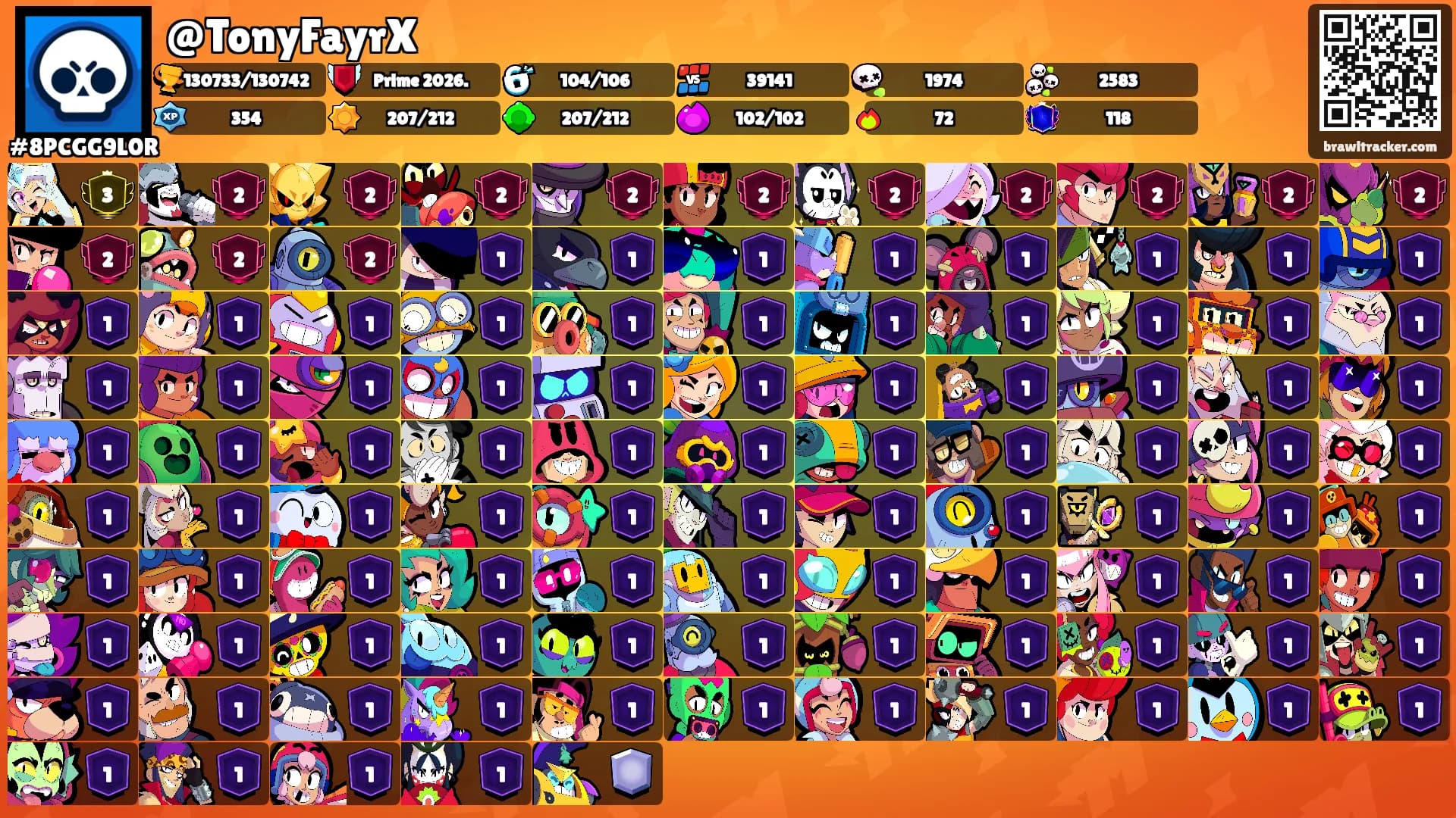@TonyFayrX's Ranks