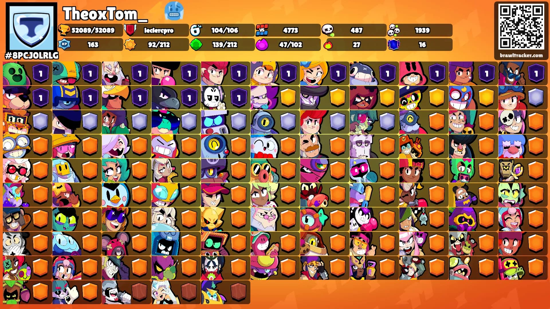 TheoxTom_⚡🥶's Ranks