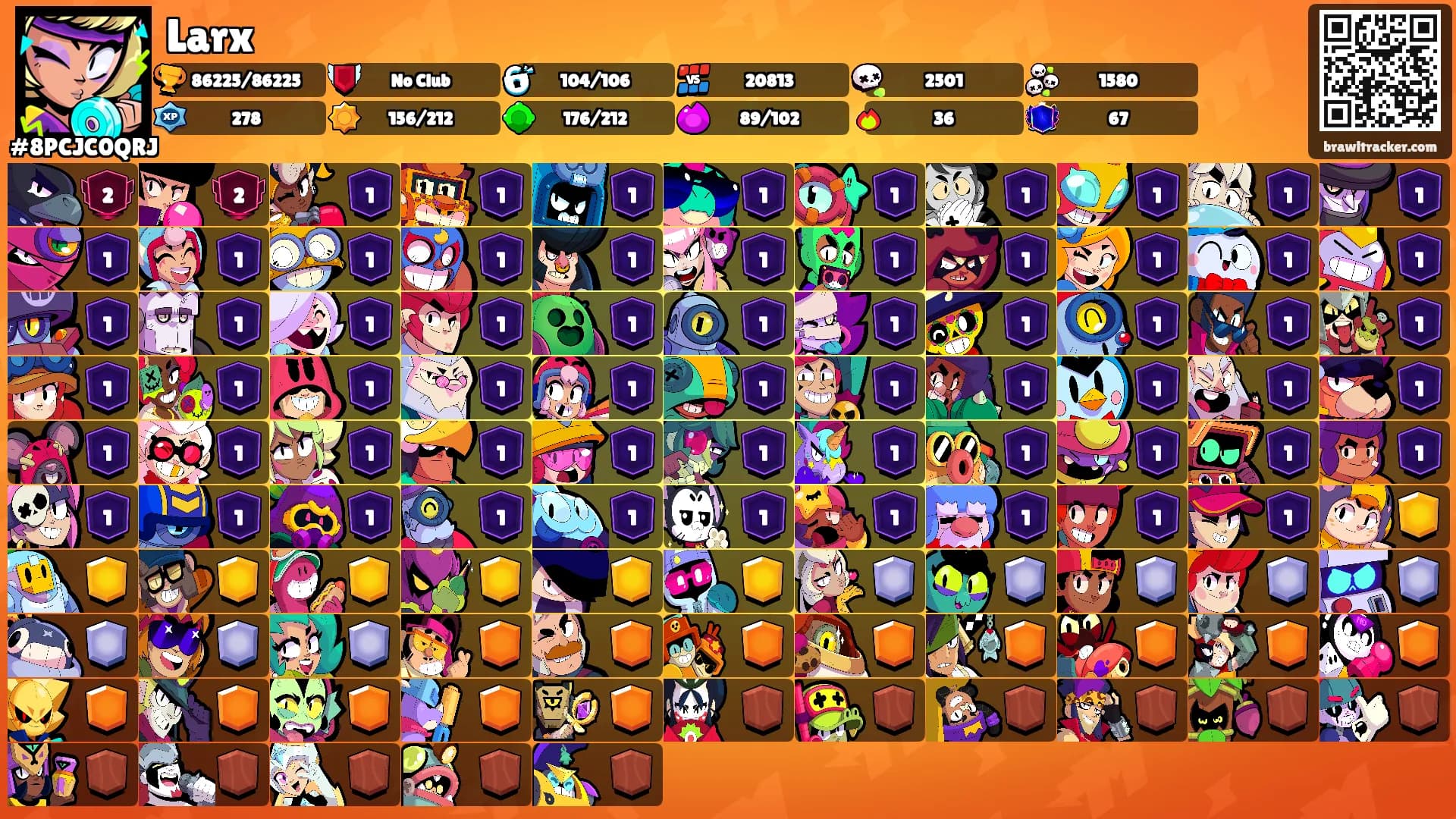 Larx's Ranks