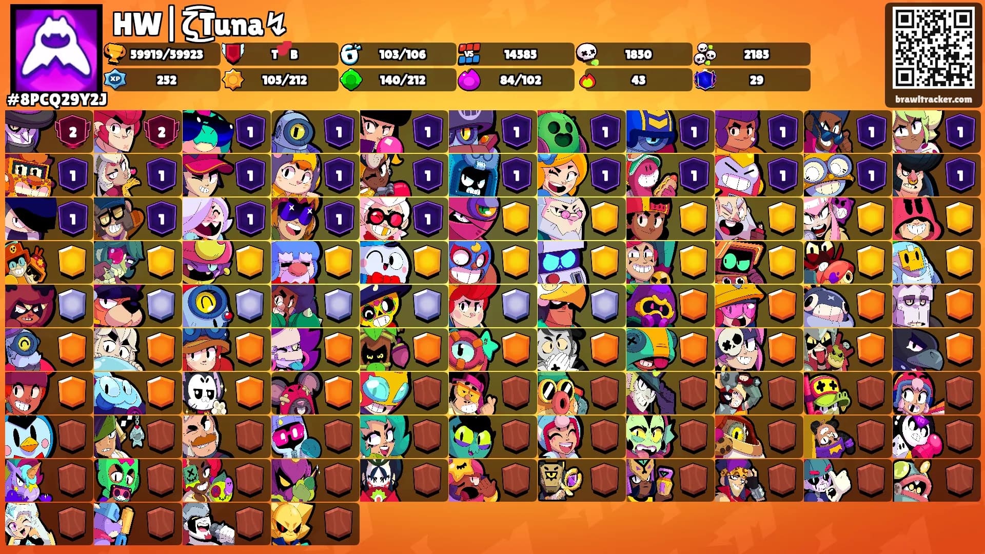 HW|ζ͜͡Tuna↯'s Ranks