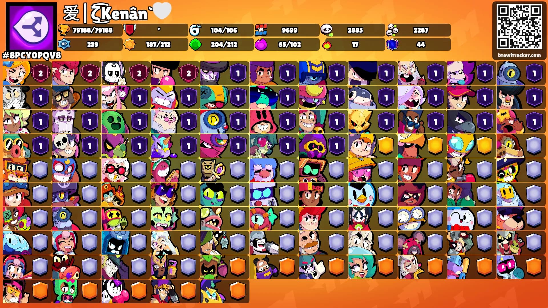 爱|ζ͜͡Kenân`🤍's Ranks