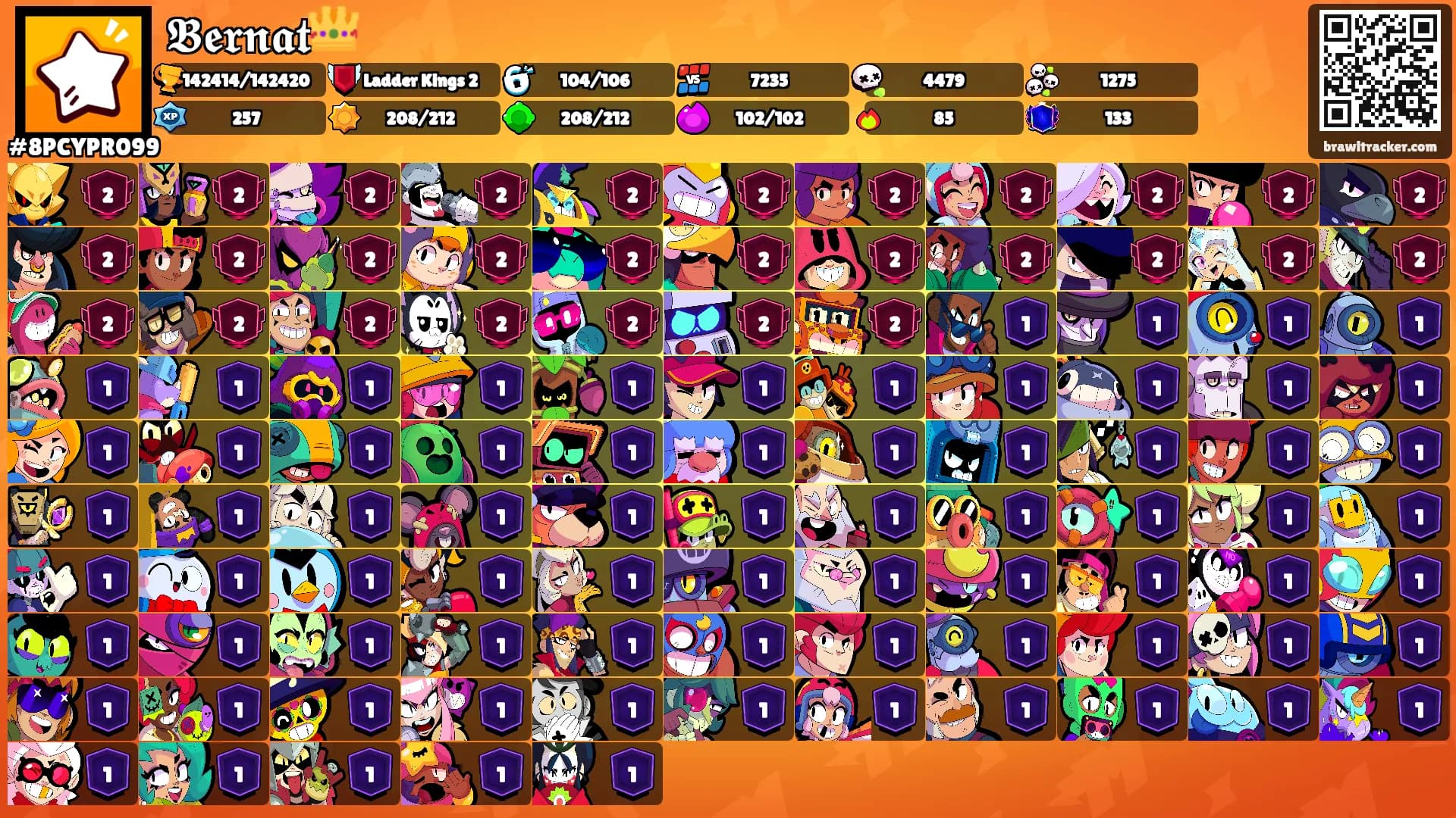 𝕭𝖊𝖗𝖓𝖆𝖙👑's Ranks