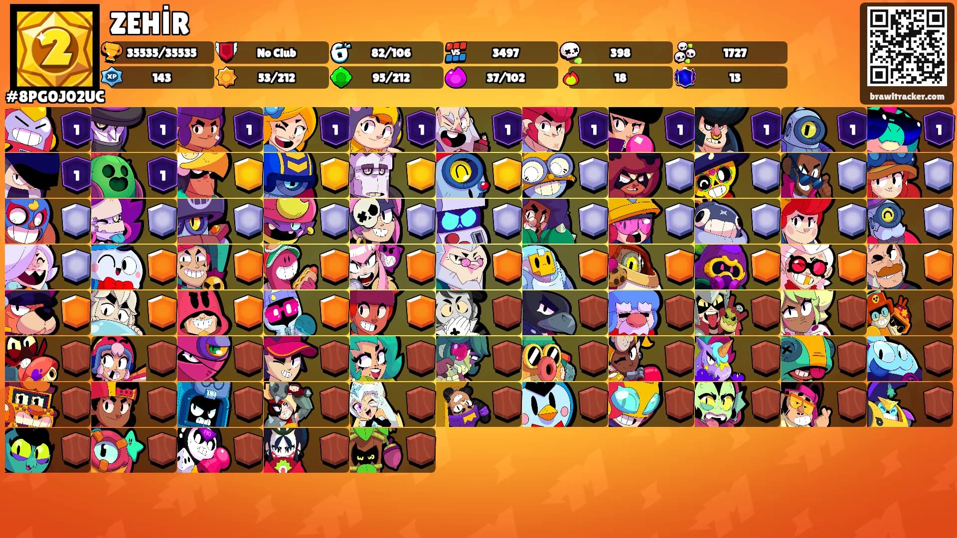 ZEHİR's Ranks