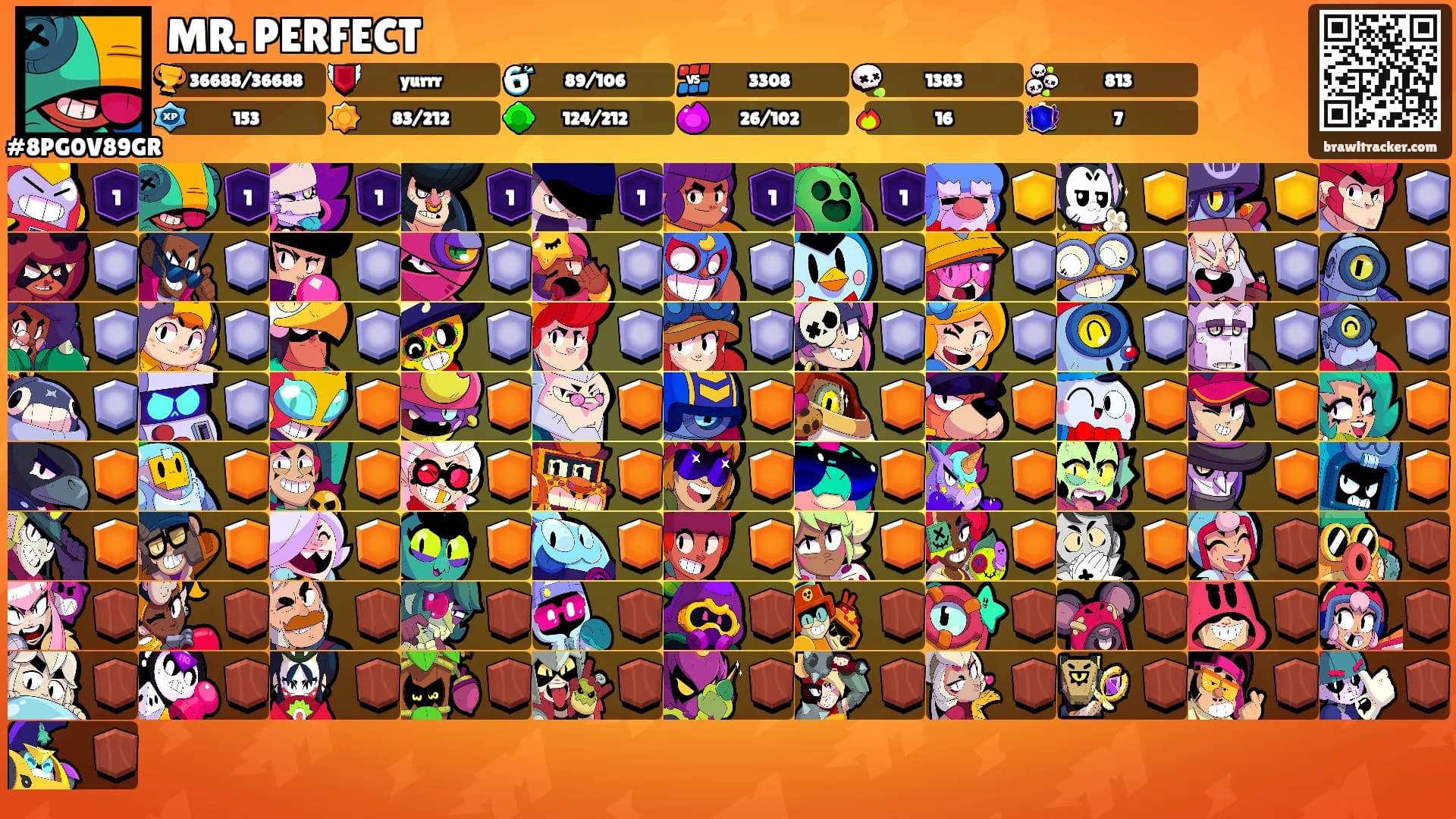 MR. PERFECT's Ranks