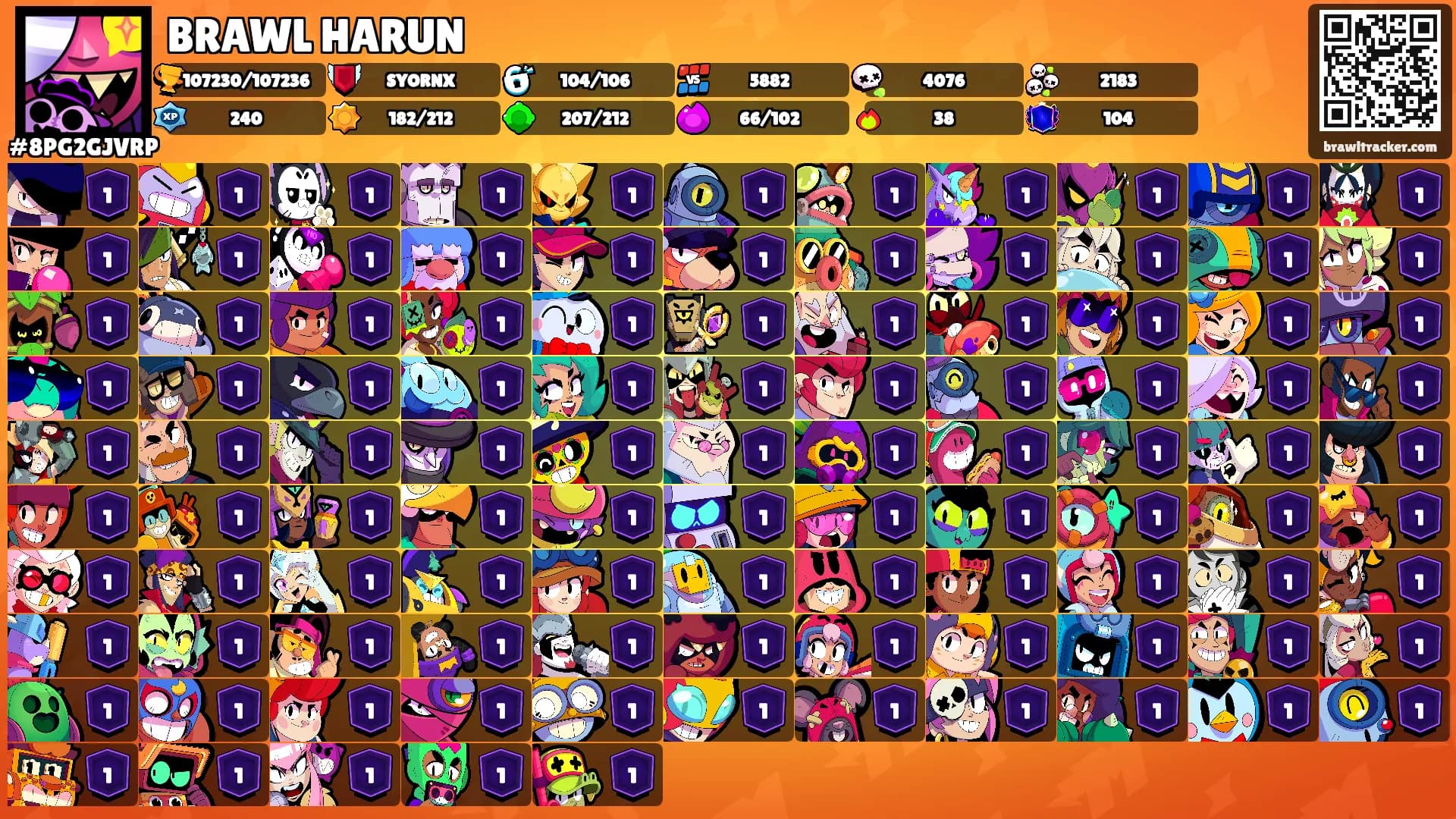 BRAWL HARUN's Ranks