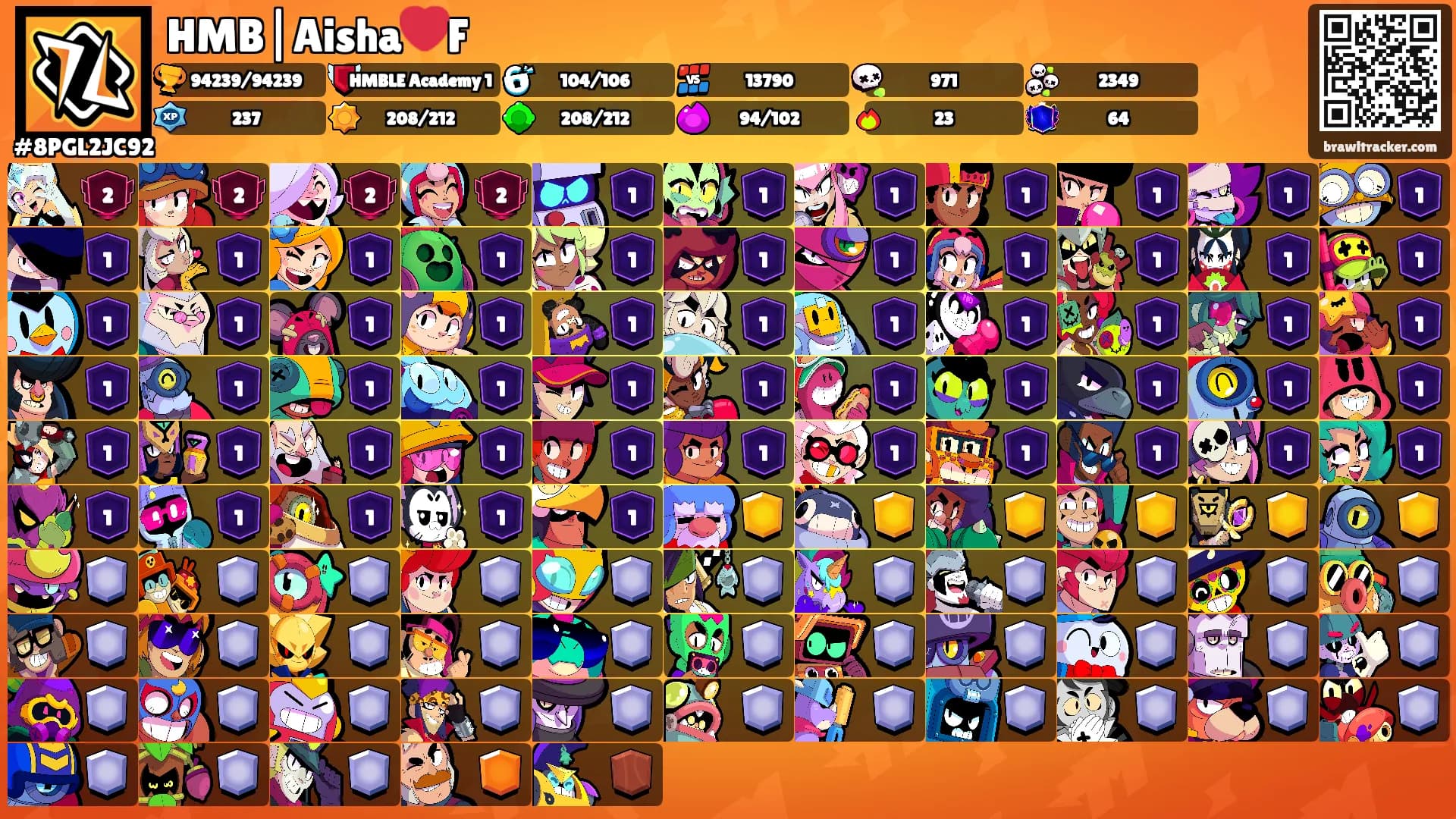 HMB|Aisha❤️F's Ranks