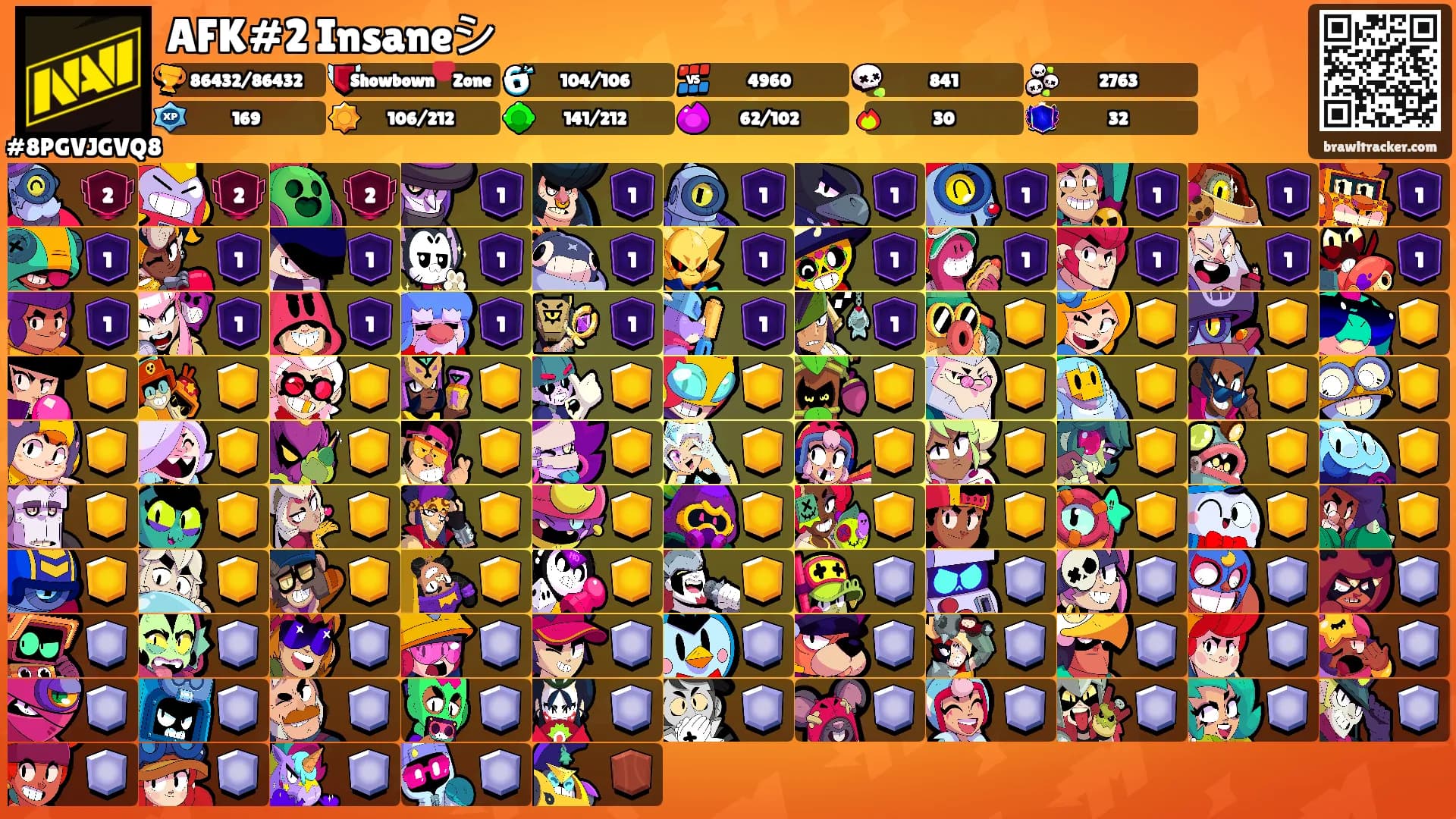 AFK#2 Insaneシ's Ranks