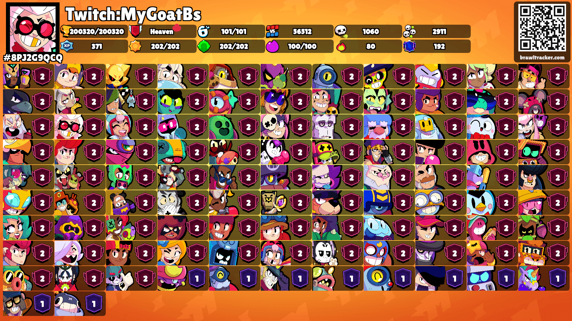 Twitch:MyGoatBs's Ranks