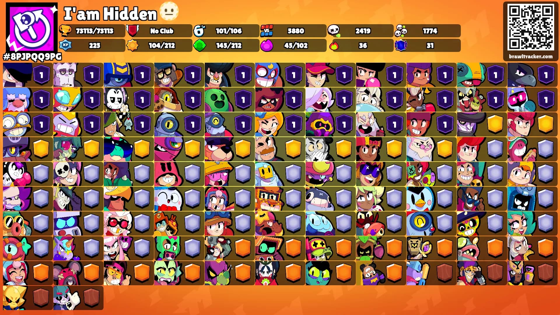I'am Hidden 🫥's Ranks