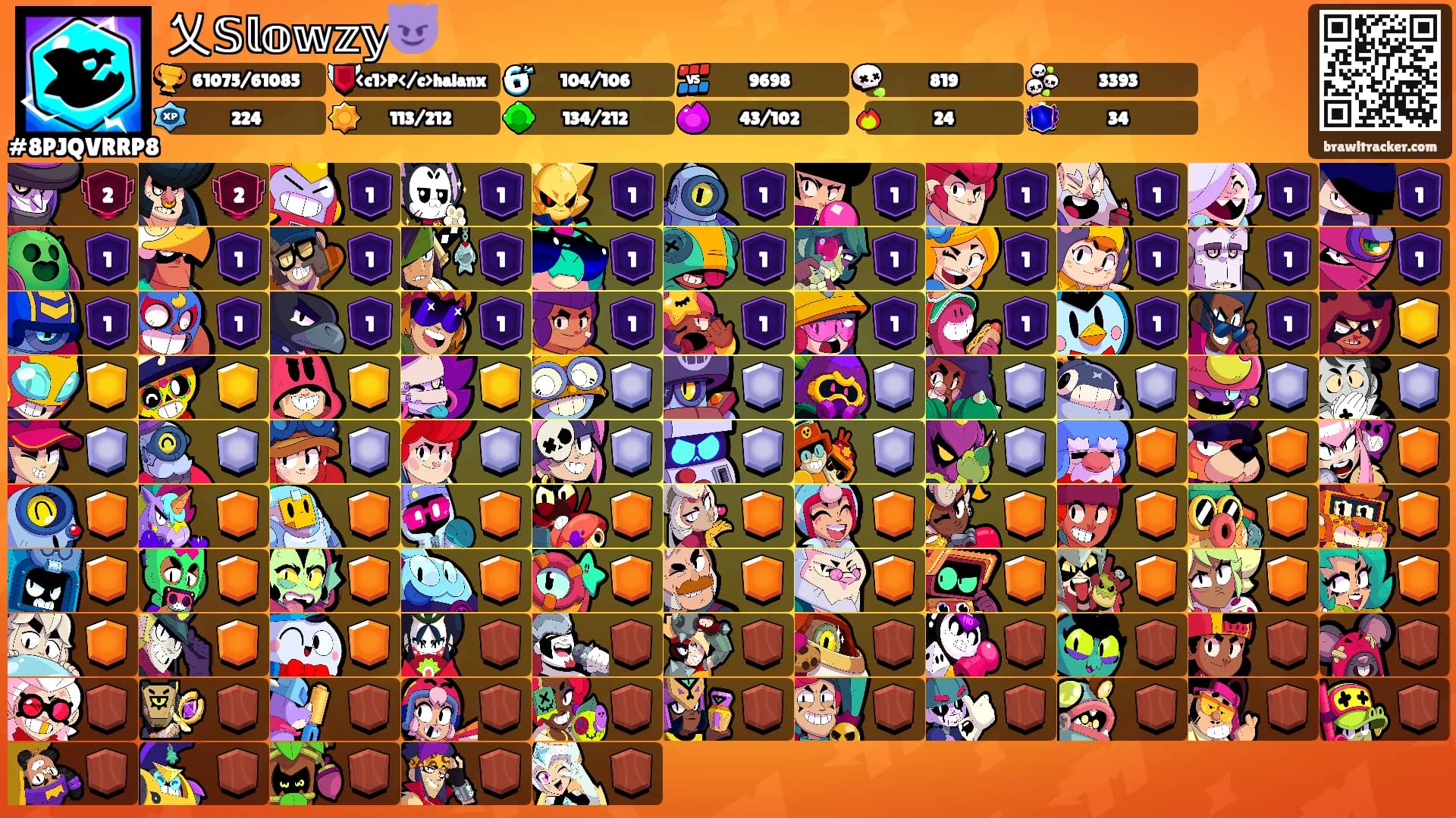 乂𝕊𝕝𝕠𝕨𝕫𝕪😈's Ranks