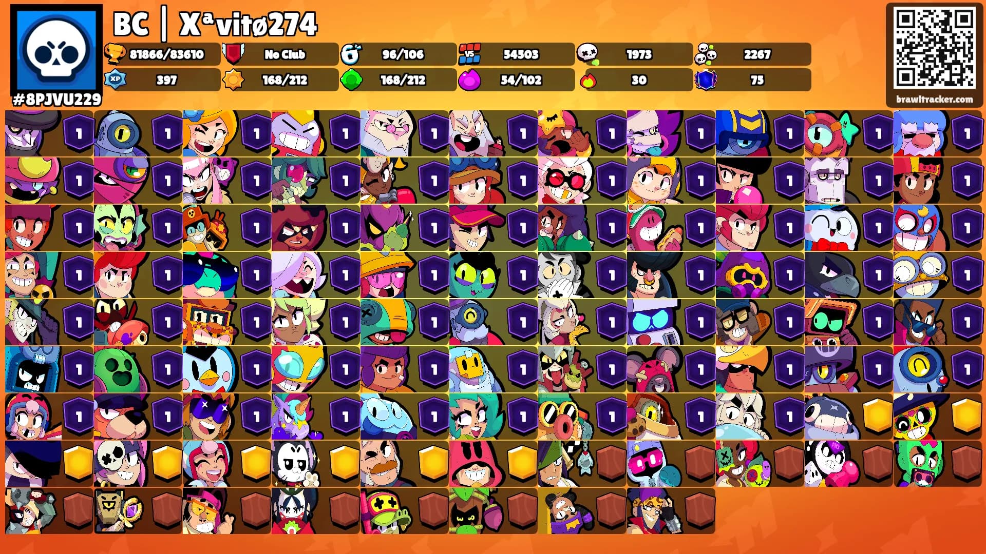 BC | Xªvitø274's Ranks