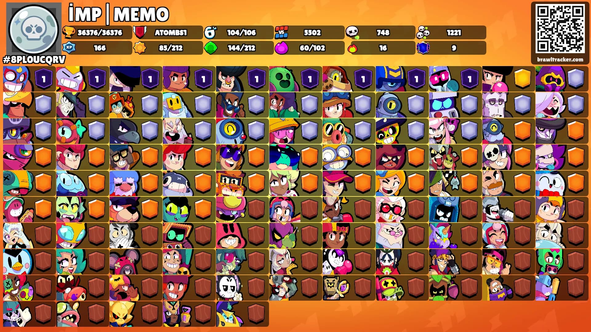 İMP|MEMO's Ranks