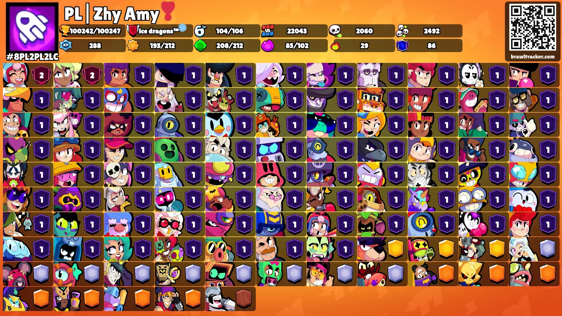 PL|Zhy Amy❣️'s Ranks