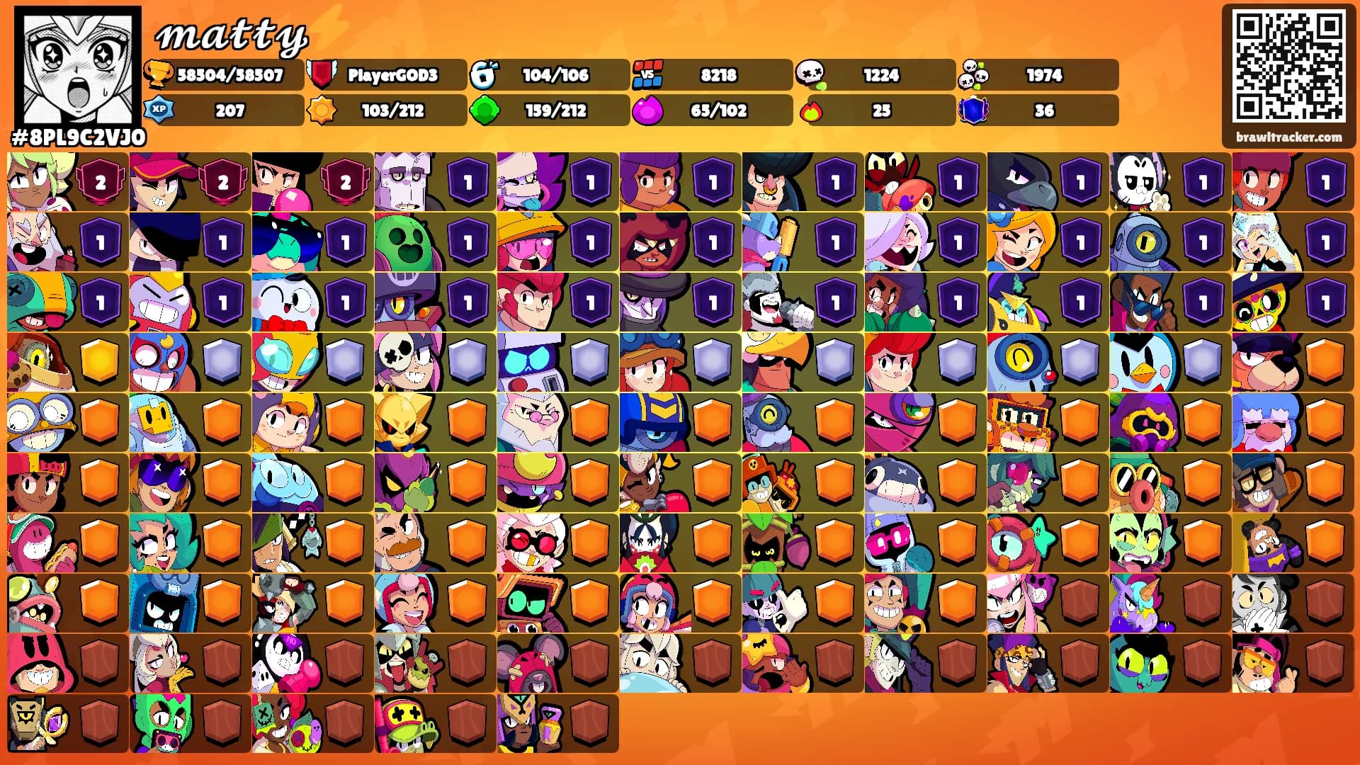 𝓶𝓪𝓽𝓽𝔂⚡'s Ranks