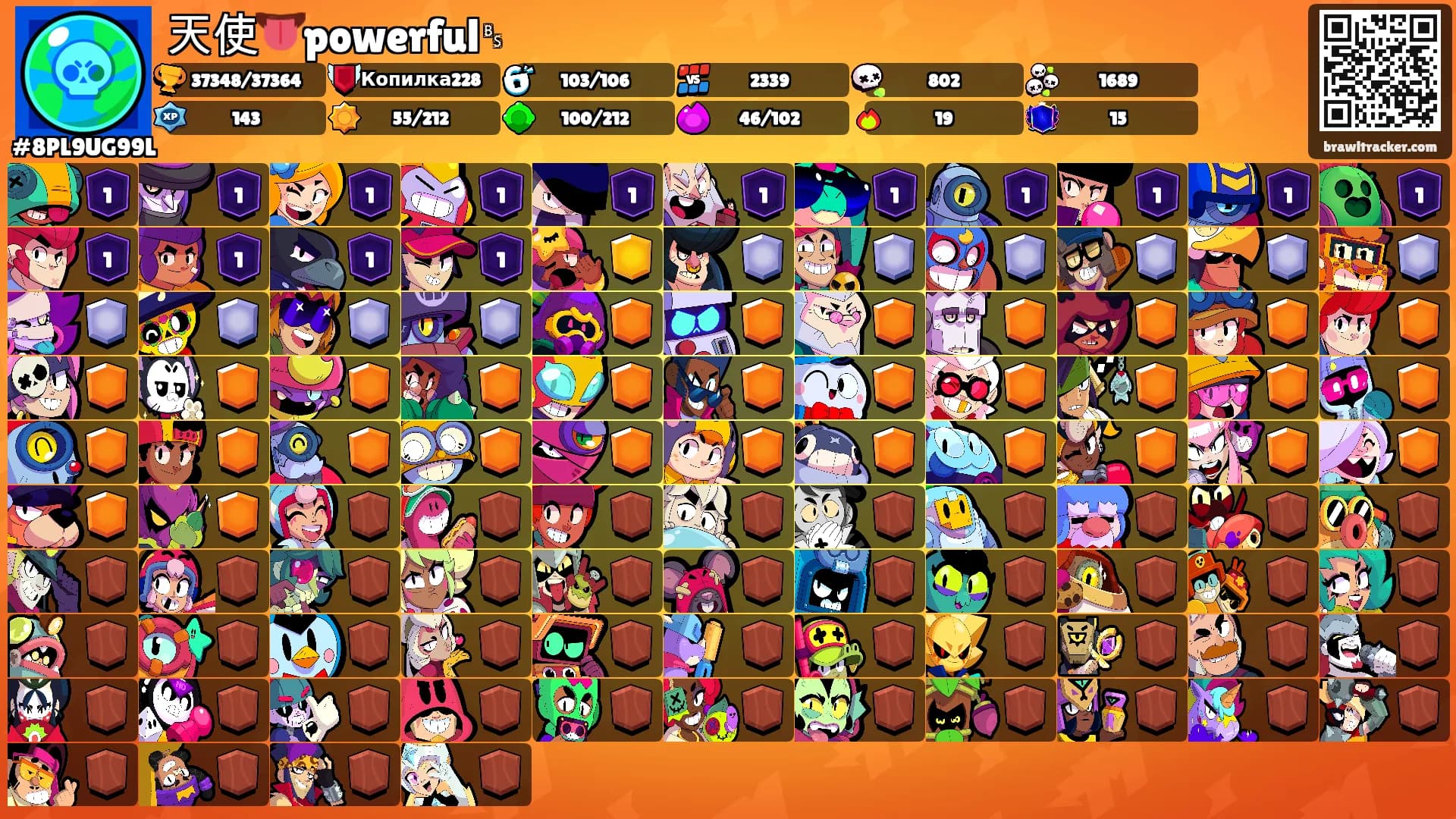 天使👅powerful␈'s Ranks