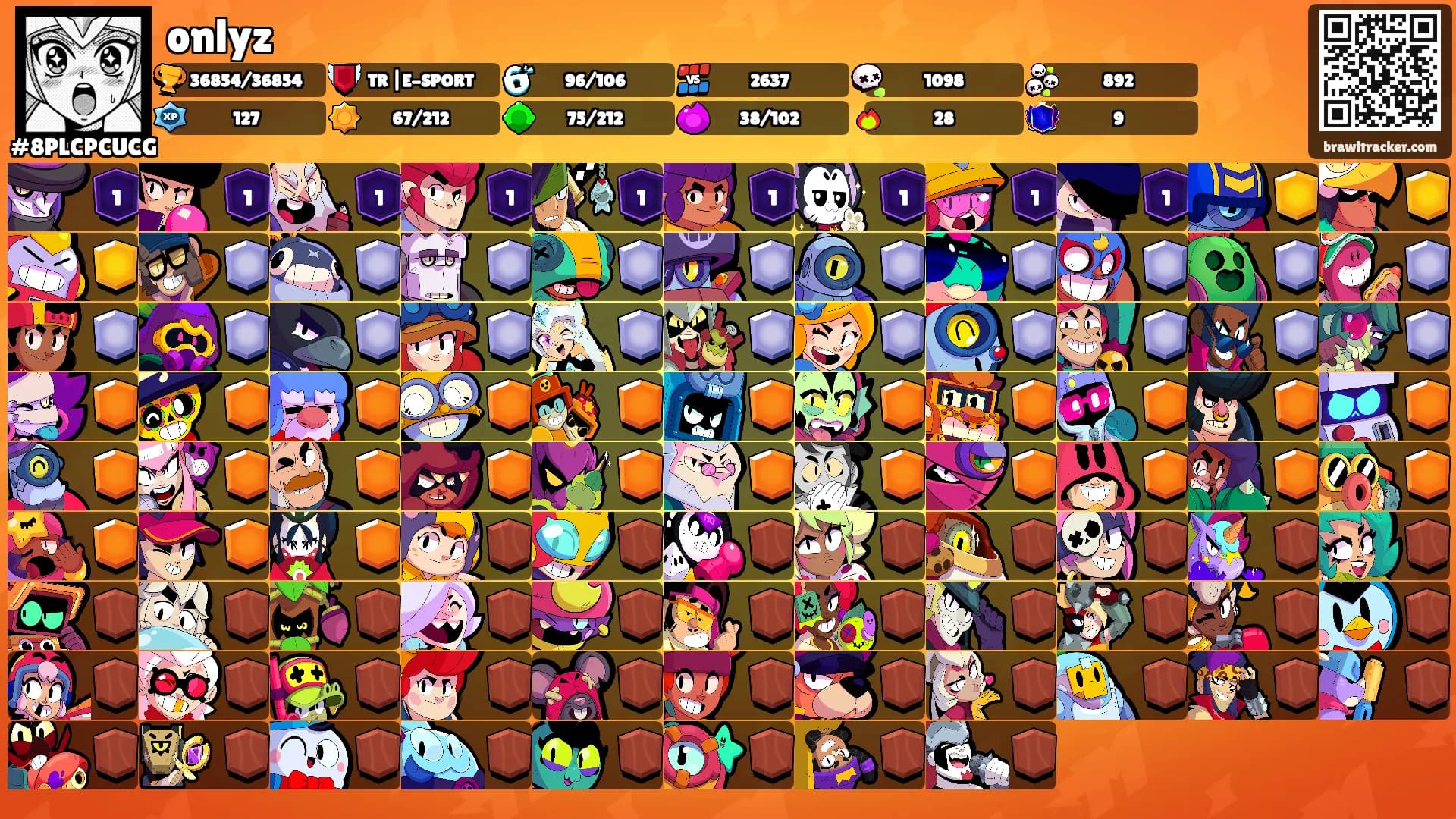 onlyz's Ranks
