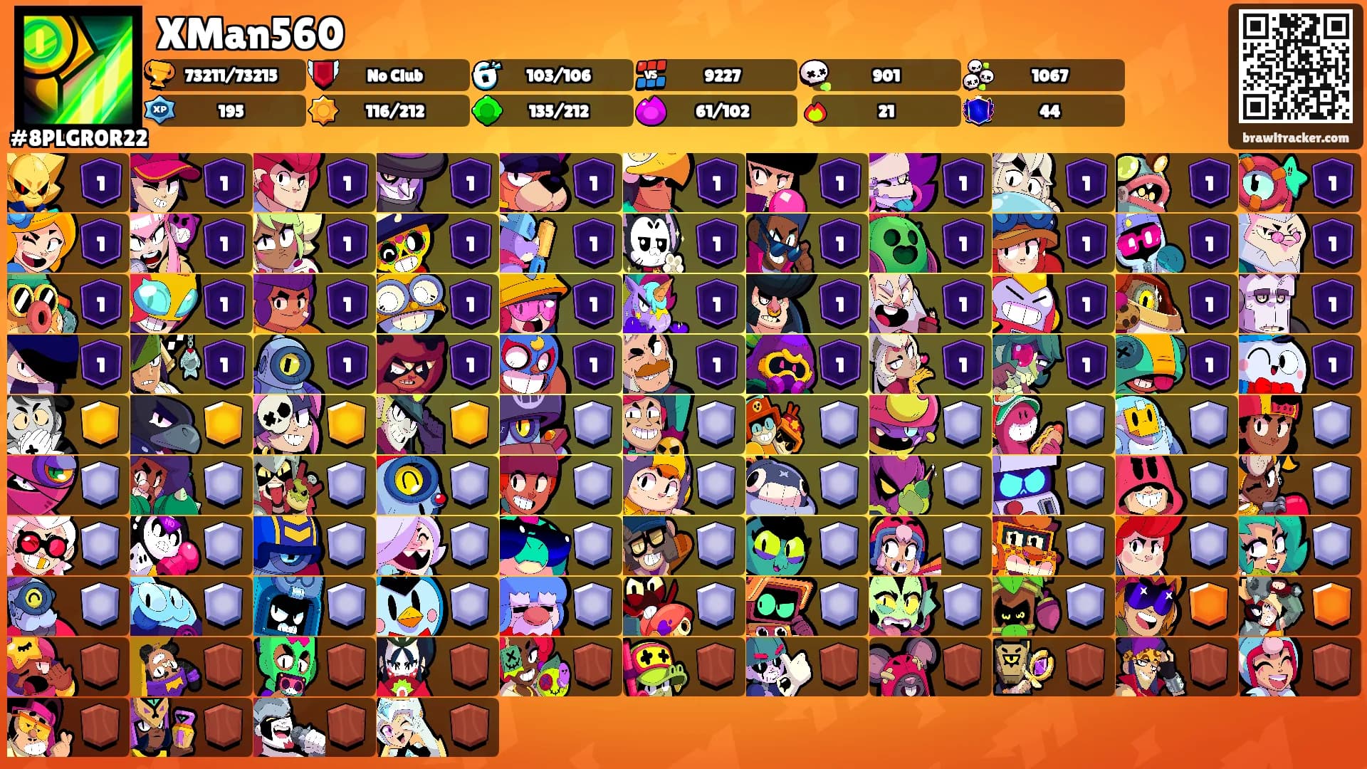XMan560's Ranks