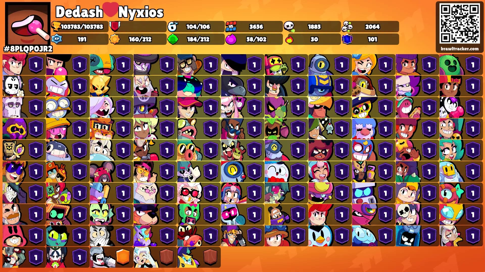 Dedash❤️Nyxios's Ranks