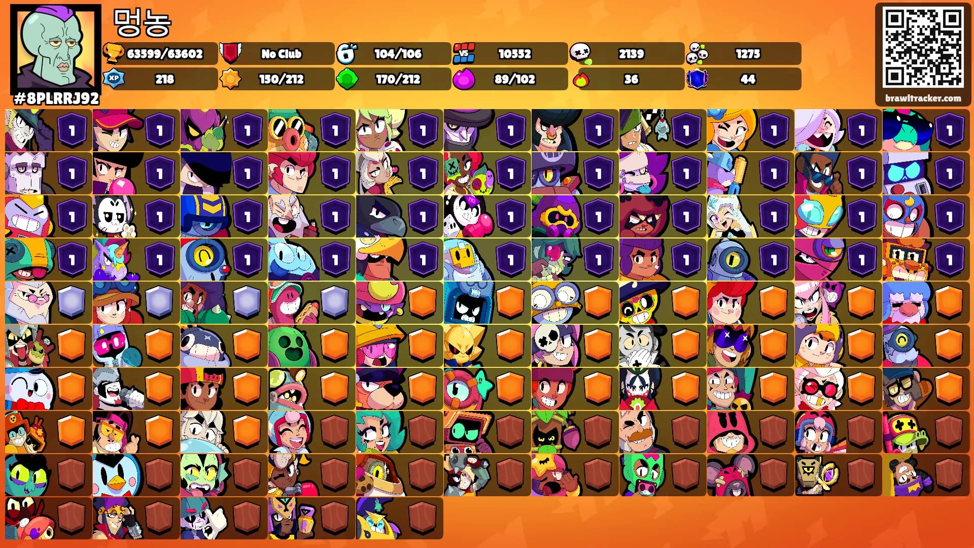 멍농's Ranks