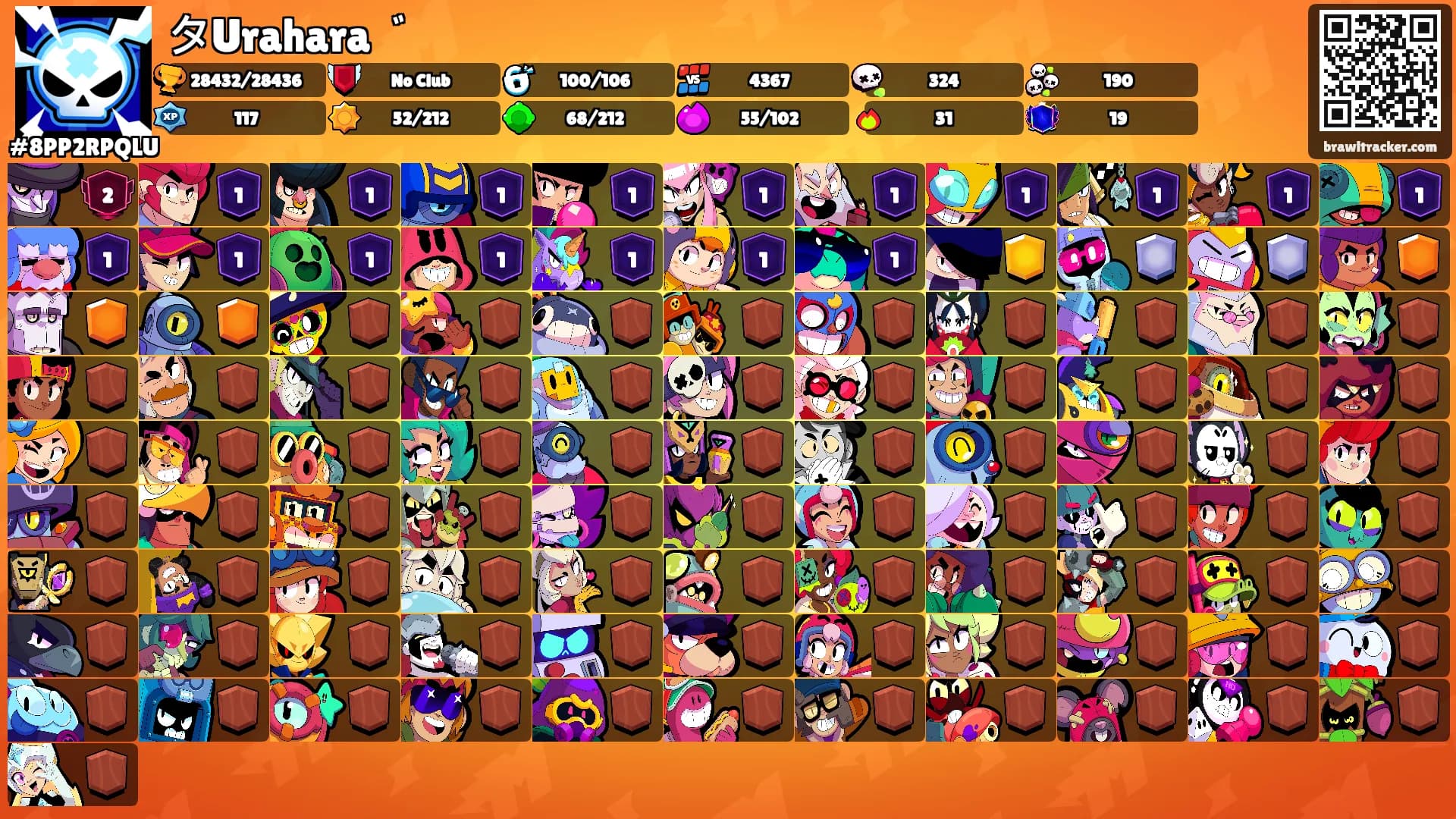 タUrahara゛'s Ranks