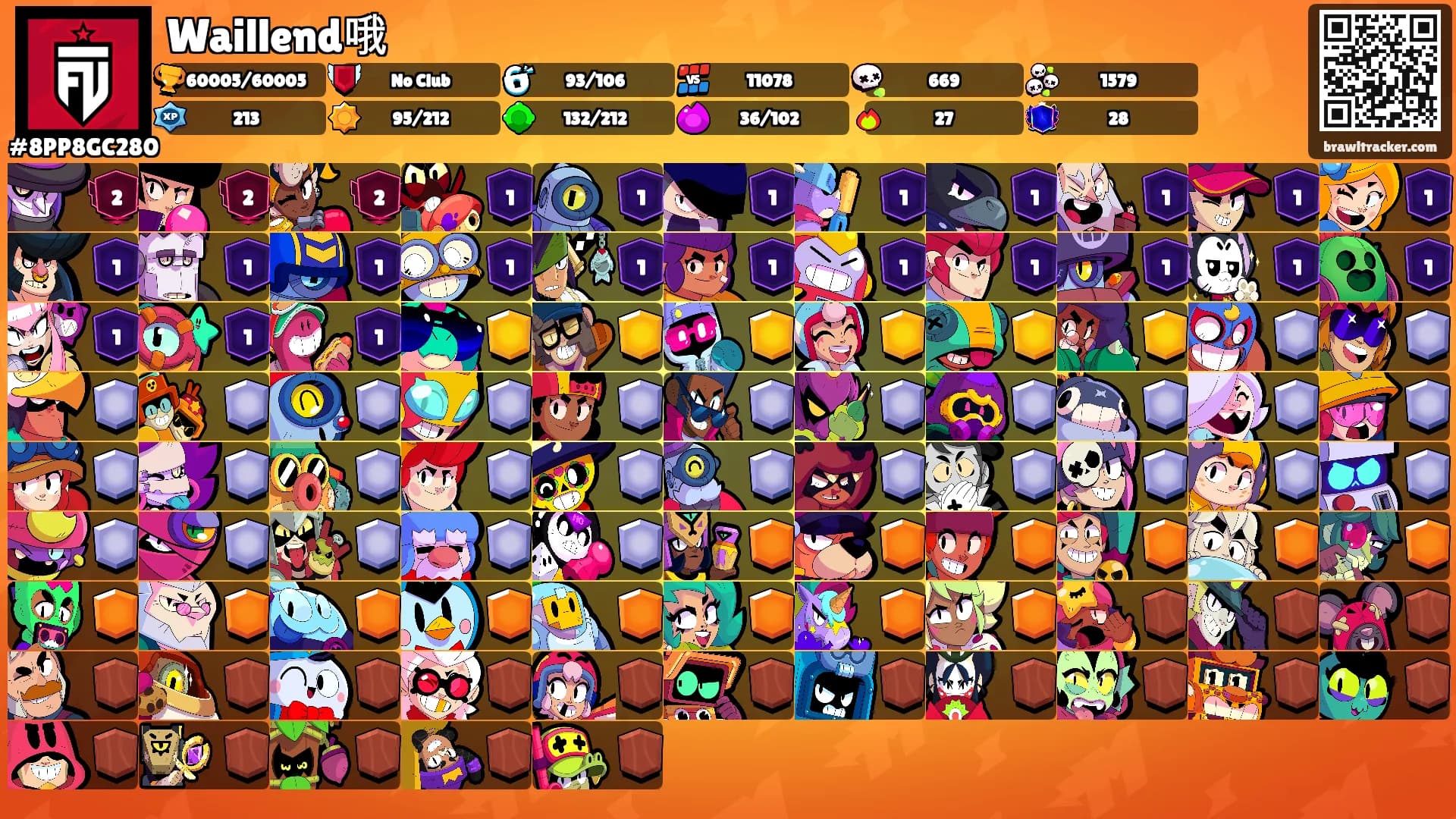 Waillend哦's Ranks