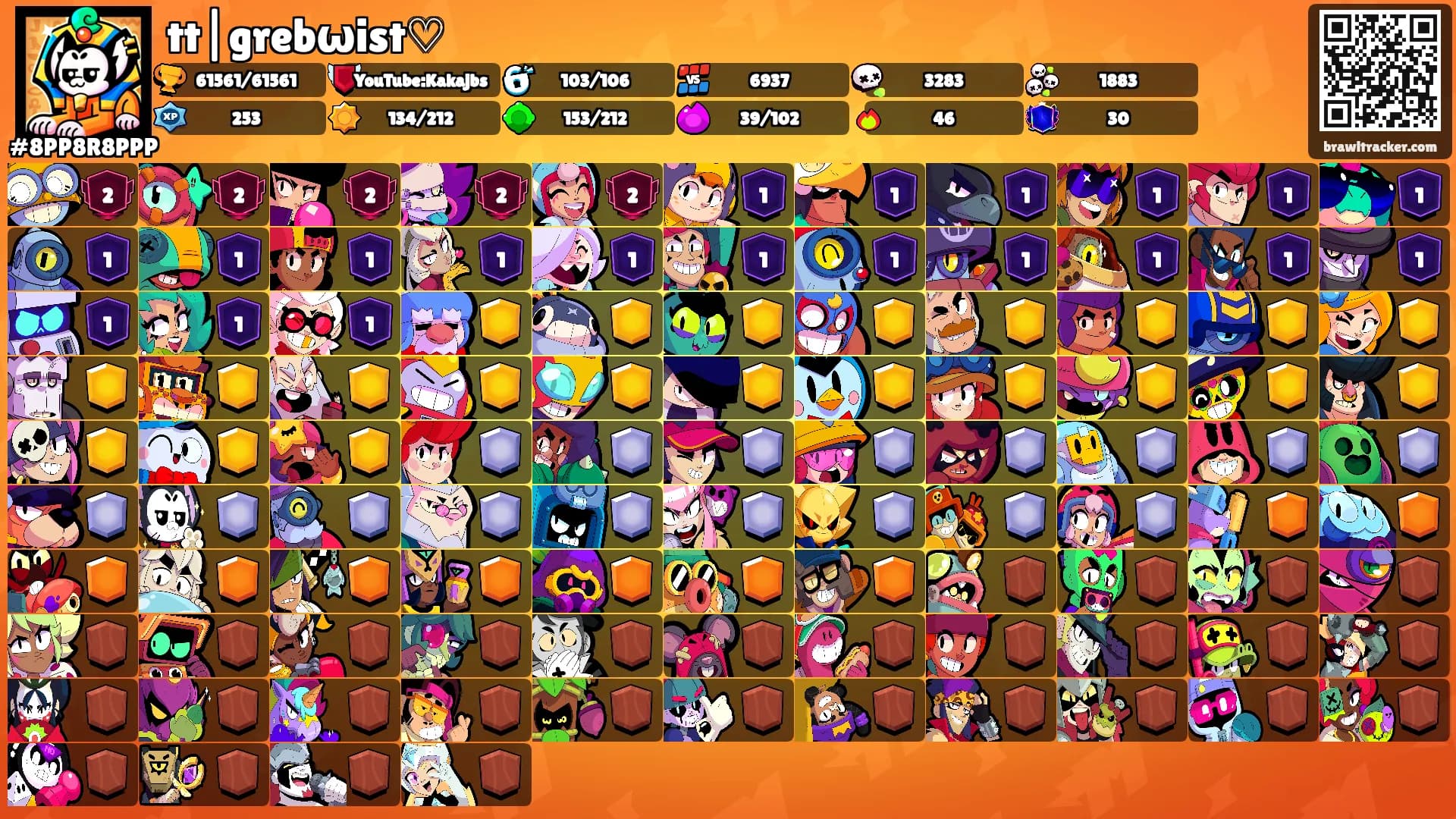 tt|grebωist♡'s Ranks